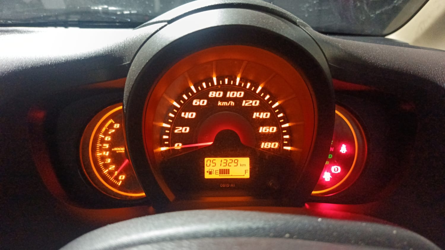 Used 2013 Honda Amaze 1.2 VX AT i-VTEC Petrol Automatic interior CLUSTERMETER VIEW