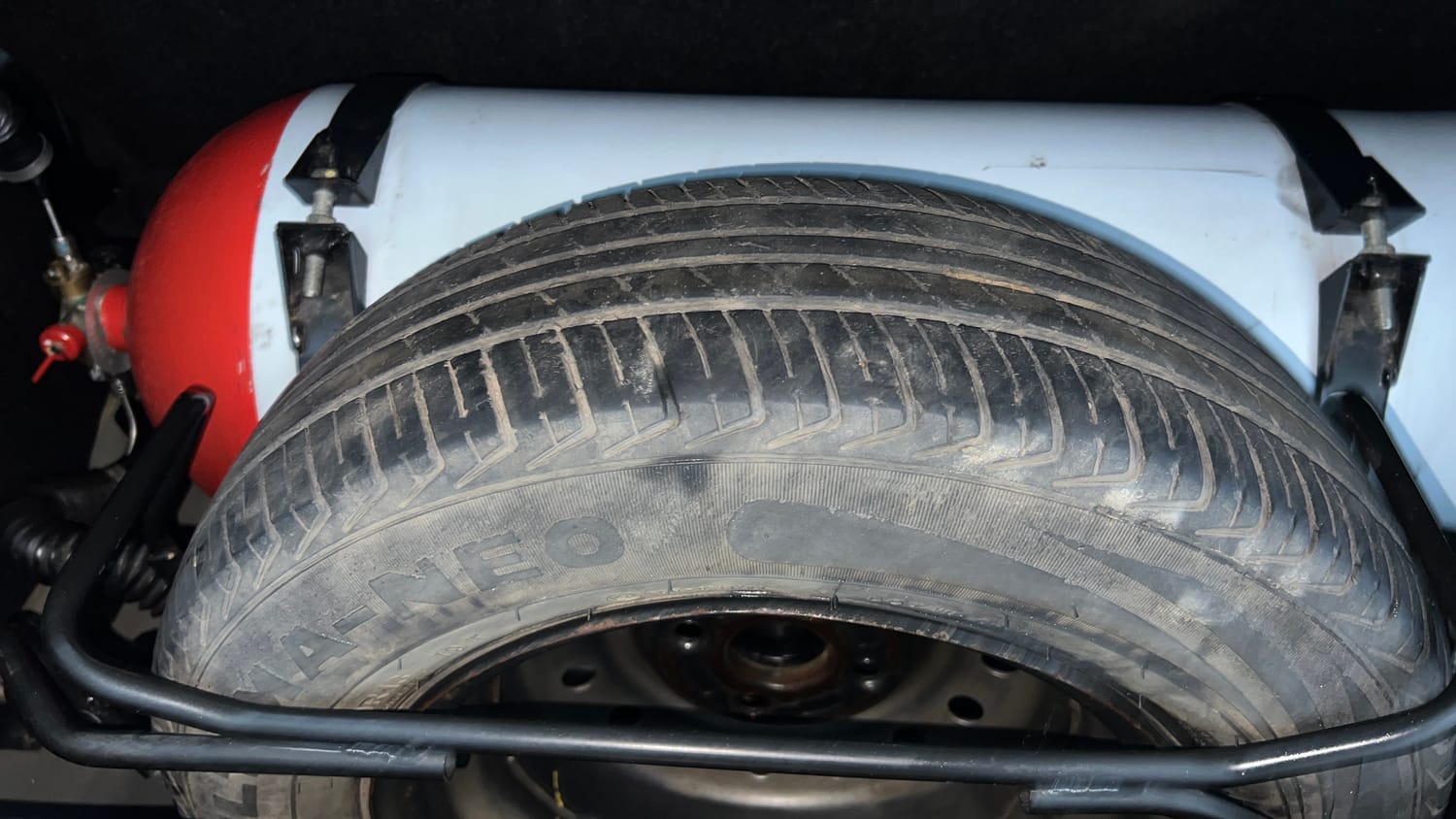 Used 2020 Maruti Suzuki Wagon R LXi 1.0 CNG Cng Manual tyres SPARE TYRE VIEW