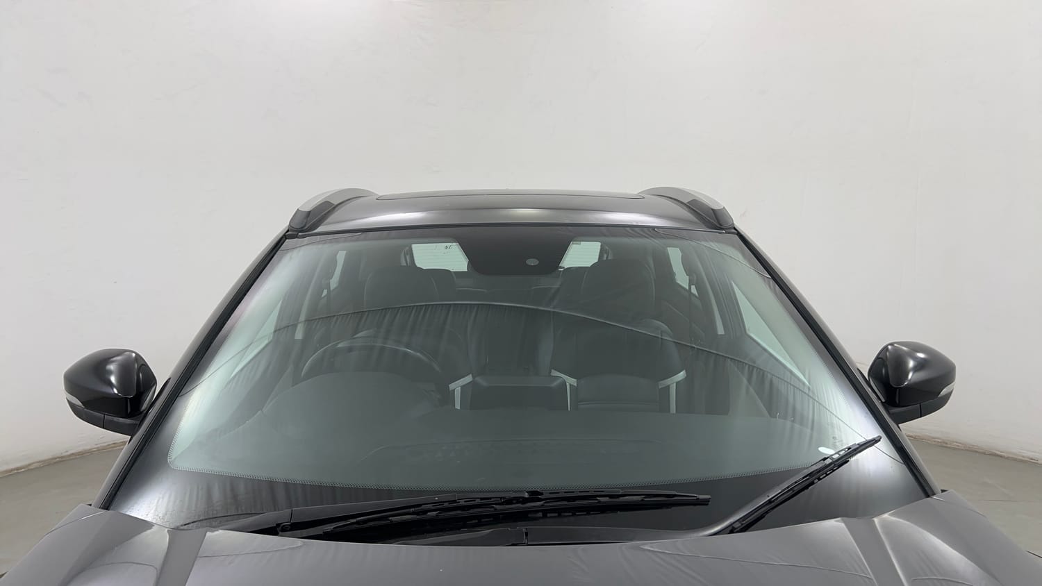 Used 2021 Tata Nexon XZA Plus (S) Petrol Automatic exterior FRONT WINDSHIELD VIEW