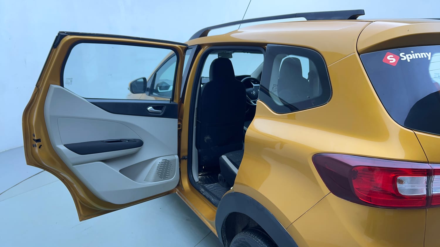Used 2020 Renault Triber RXZ EASY-R AMT Petrol Automatic interior LEFT REAR DOOR OPEN VIEW