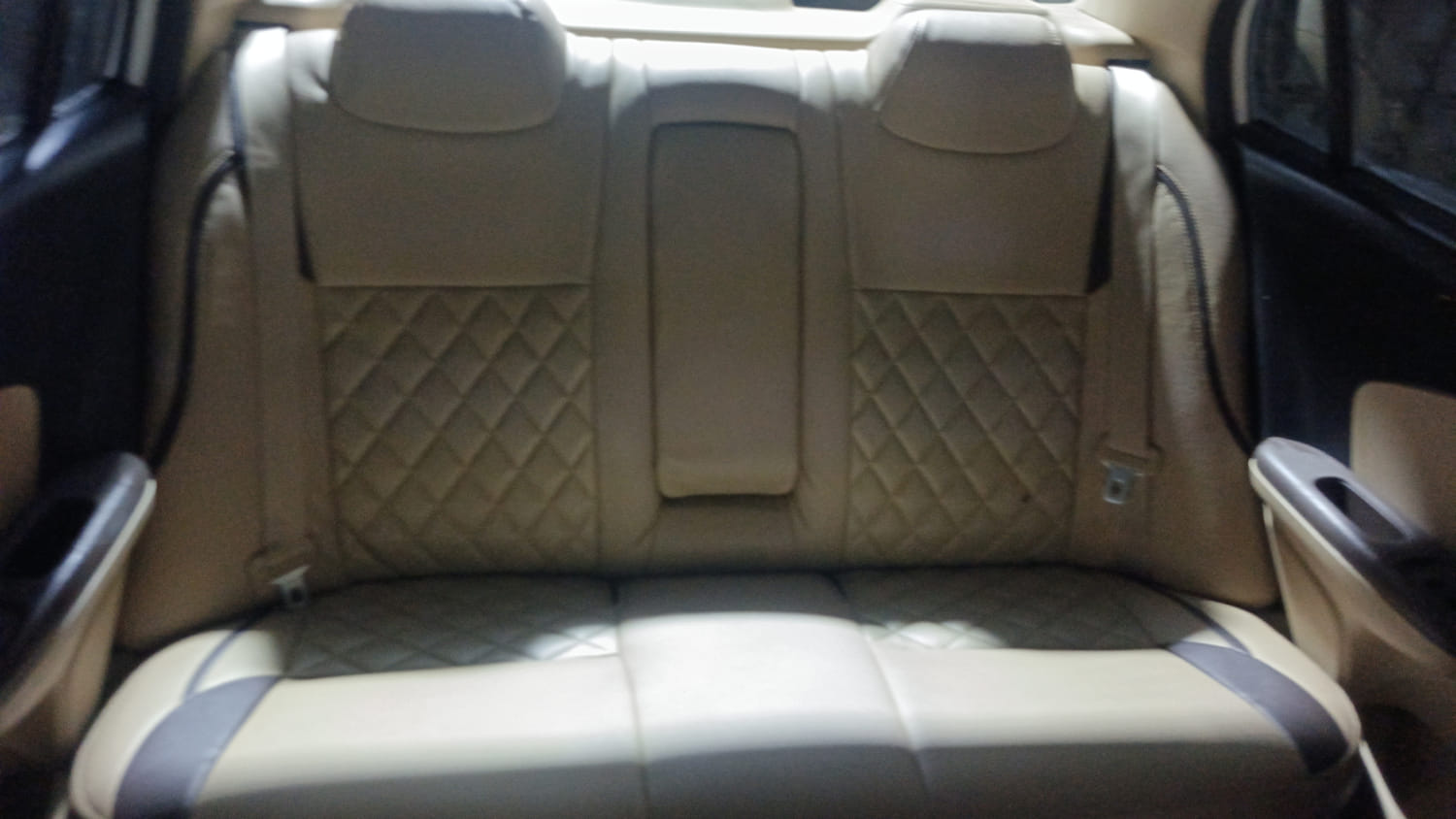 Used 2013 Honda Amaze 1.2 VX AT i-VTEC Petrol Automatic interior REAR SEAT CONDITION VIEW