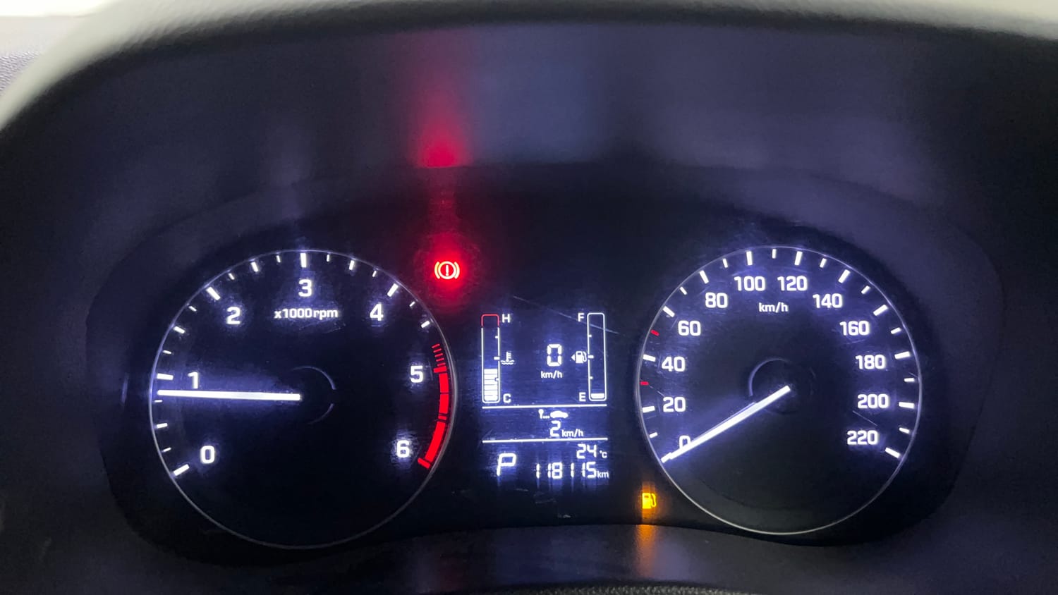 Used 2016 Hyundai Creta 1.6 SX Plus AT Diesel Automatic interior CLUSTERMETER VIEW