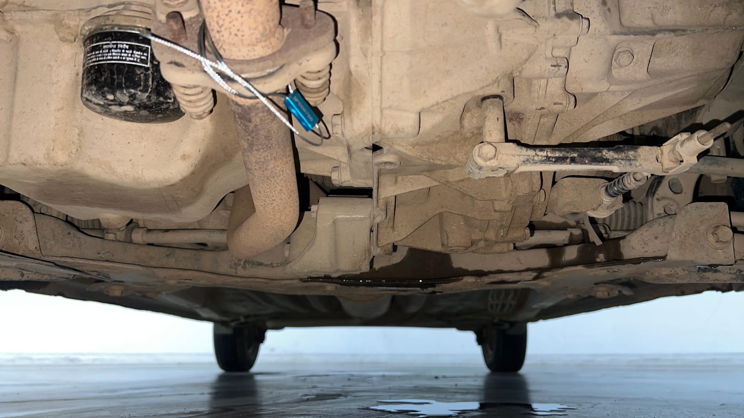 Used 2020 Maruti Suzuki Wagon R LXi 1.0 CNG Cng Manual extra FRONT LEFT UNDERBODY VIEW