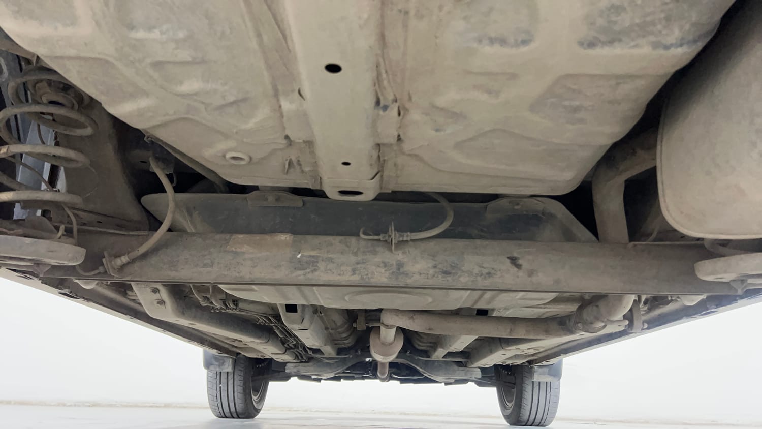 Used 2021 Tata Nexon XZA Plus (S) Petrol Automatic extra REAR UNDERBODY VIEW (TAKEN FROM REAR)