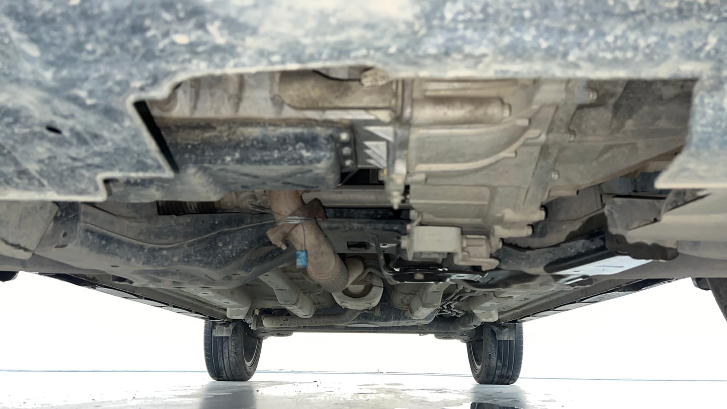 Used 2024 Tata Curvv Accomplished Plus A 1.5 Kryojet Diesel 6MT Diesel Manual extra FRONT LEFT UNDERBODY VIEW