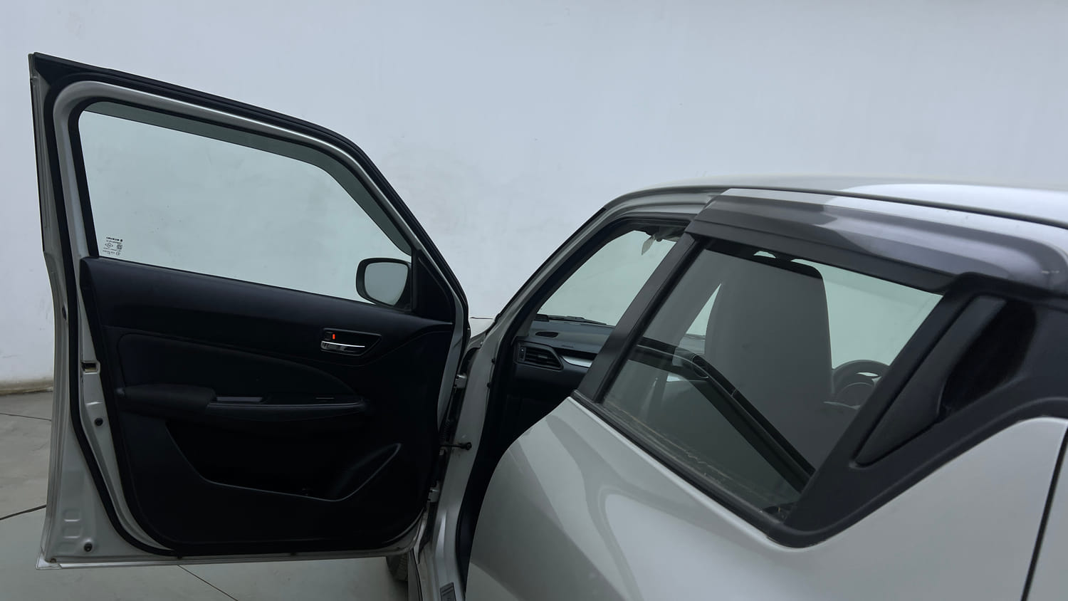 Used 2019 Maruti Suzuki Swift VDi Diesel Manual interior LEFT FRONT DOOR OPEN VIEW