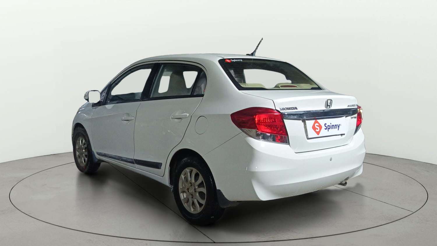 Used 2013 Honda Amaze 1.2 VX AT i-VTEC Petrol Automatic exterior LEFT REAR CORNER VIEW
