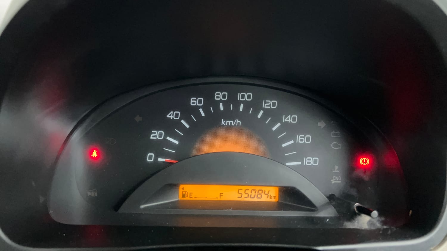 Used 2014 Maruti Suzuki Wagon R LXI CNG Cng Manual interior CLUSTERMETER VIEW