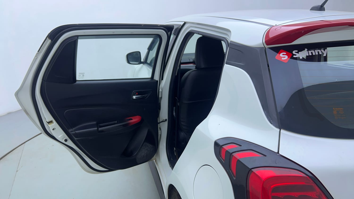 Used 2018 Maruti Suzuki Swift ZXi AMT Petrol Automatic interior LEFT REAR DOOR OPEN VIEW