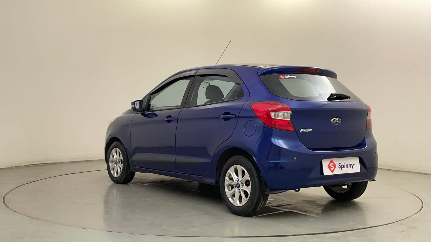 Used 2017 Ford Figo Titanium 1.2 Ti-VCT Petrol Manual exterior LEFT REAR CORNER VIEW