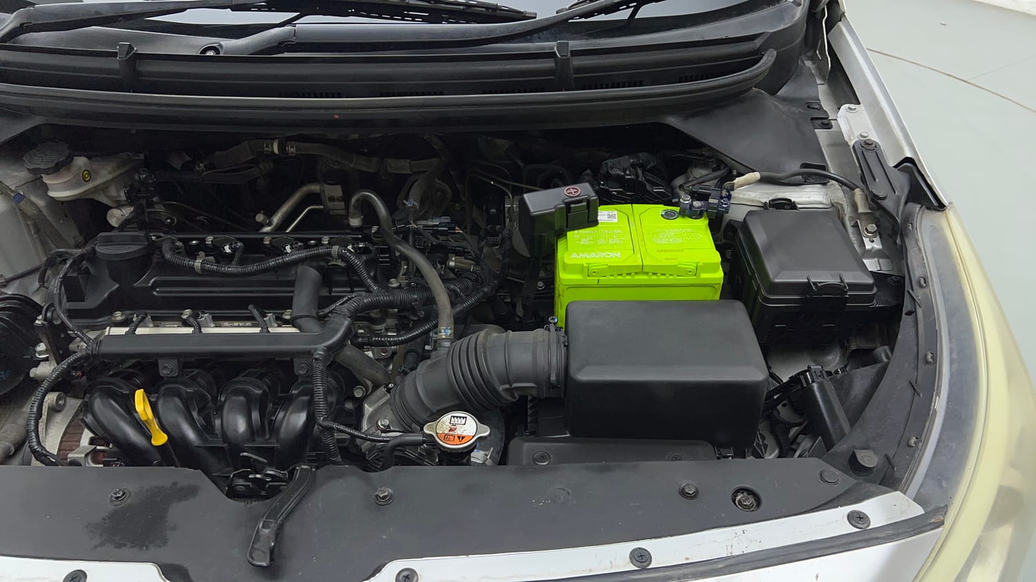 Used 2018 Hyundai Elite i20 Asta 1.2 (O) Petrol Manual engine ENGINE LEFT SIDE VIEW