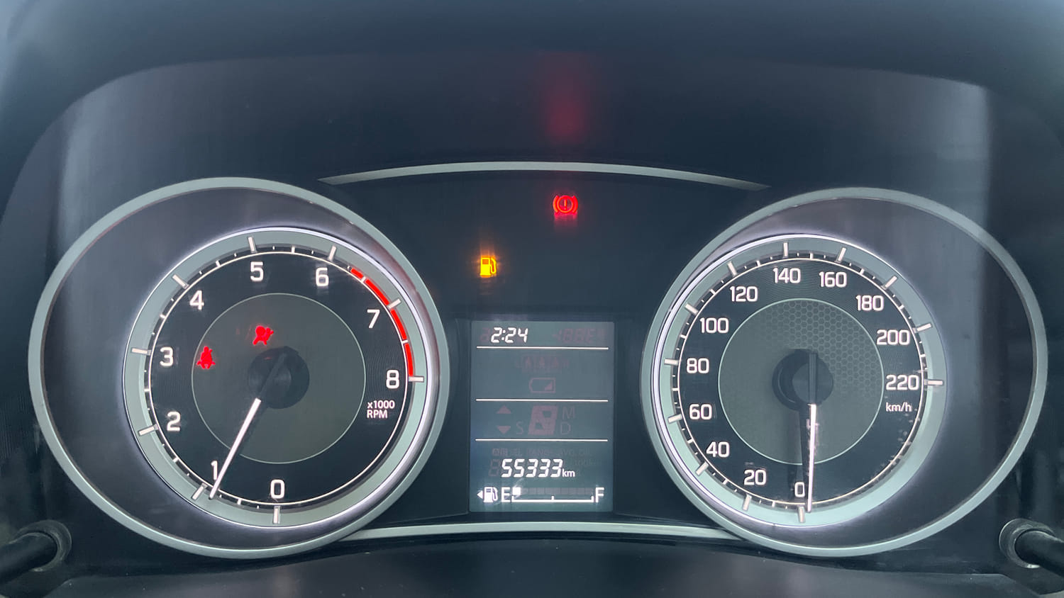 Used 2020 Maruti Suzuki Dzire VXi Petrol Manual interior CLUSTERMETER VIEW