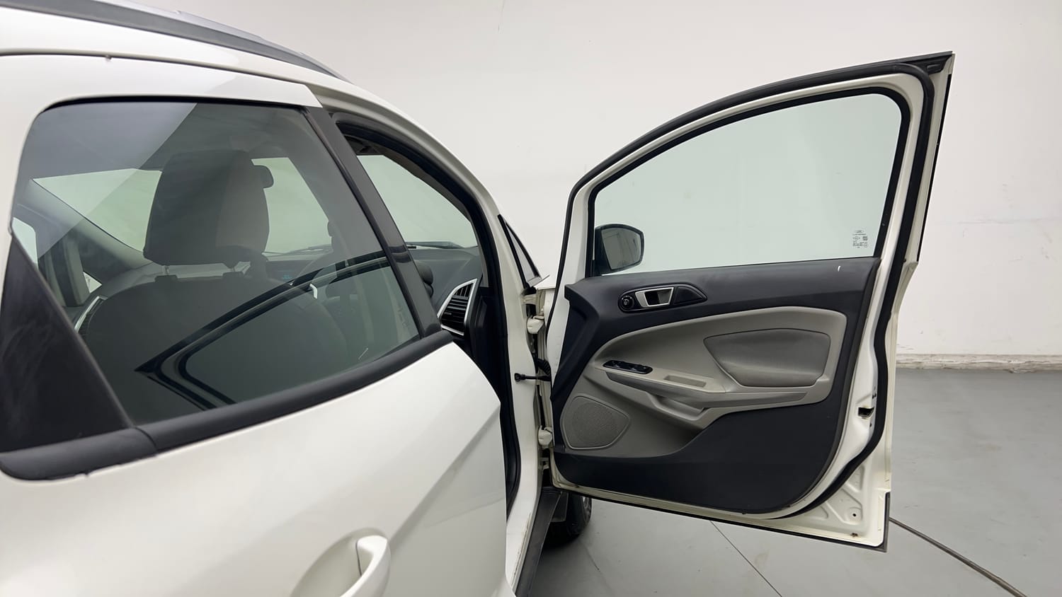 Used 2014 Ford EcoSport Titanium 1.5 Ti-VCT Petrol Manual interior RIGHT FRONT DOOR OPEN VIEW