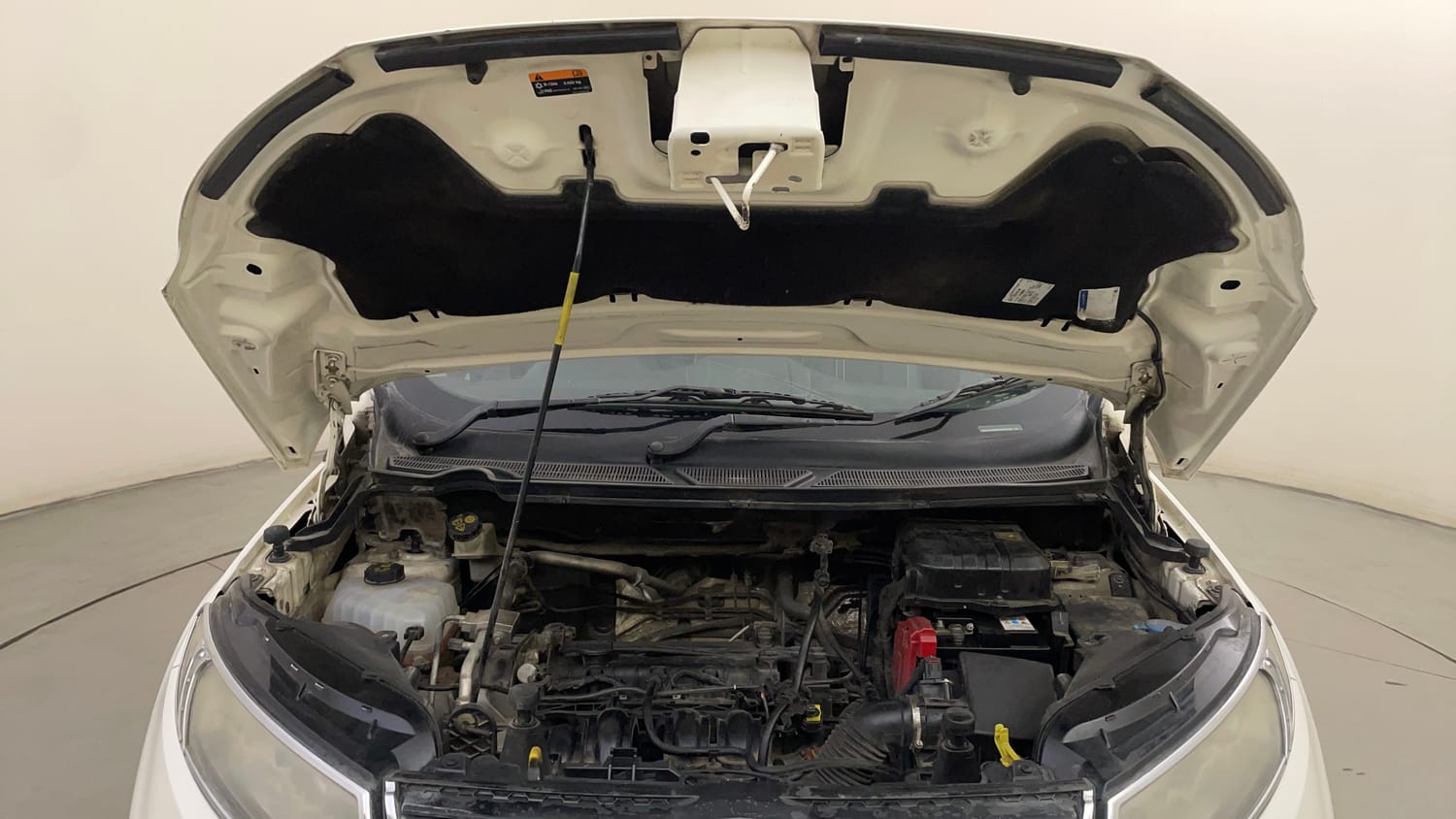 Used 2015 Ford EcoSport Titanium 1.5L Ti-VCT AT Petrol Automatic engine ENGINE & BONNET OPEN FRONT VIEW