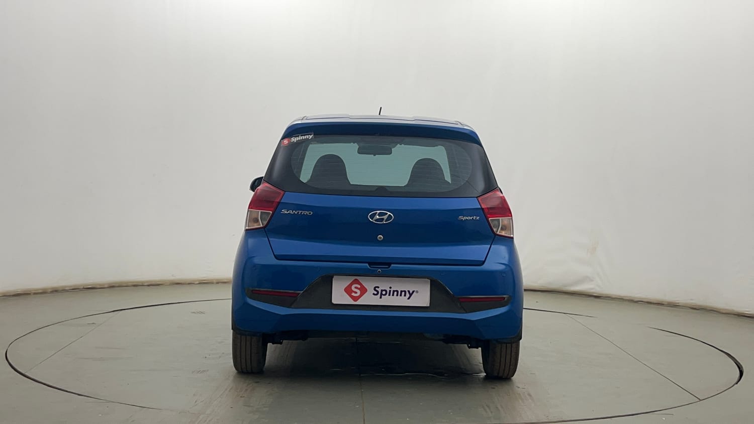 Used 2019 Hyundai Santro Sportz AMT Petrol Automatic exterior BACK VIEW
