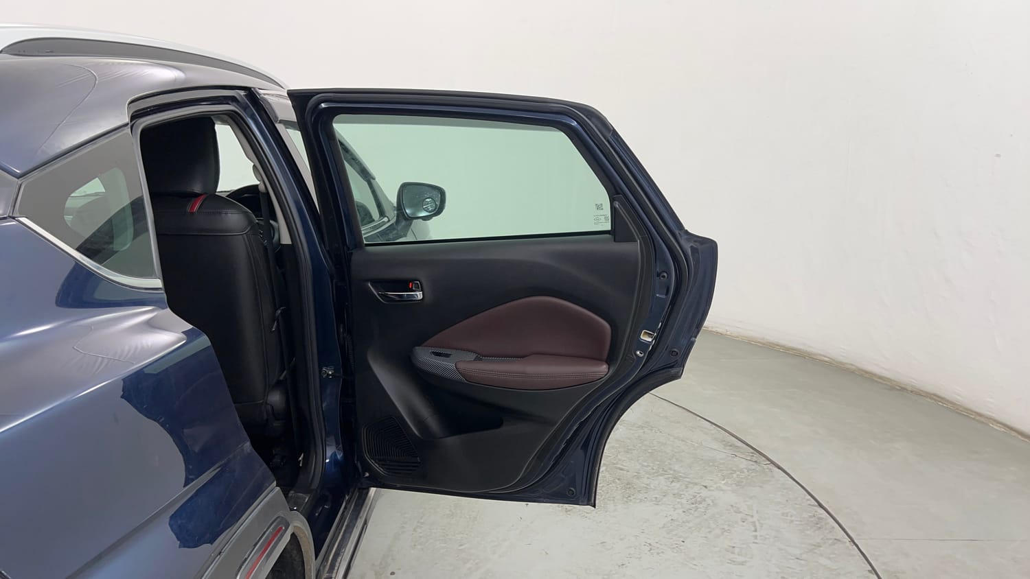 Used 2024 Maruti Suzuki Fronx Alpha 1.0L Turbo MT Petrol Manual interior RIGHT REAR DOOR OPEN VIEW