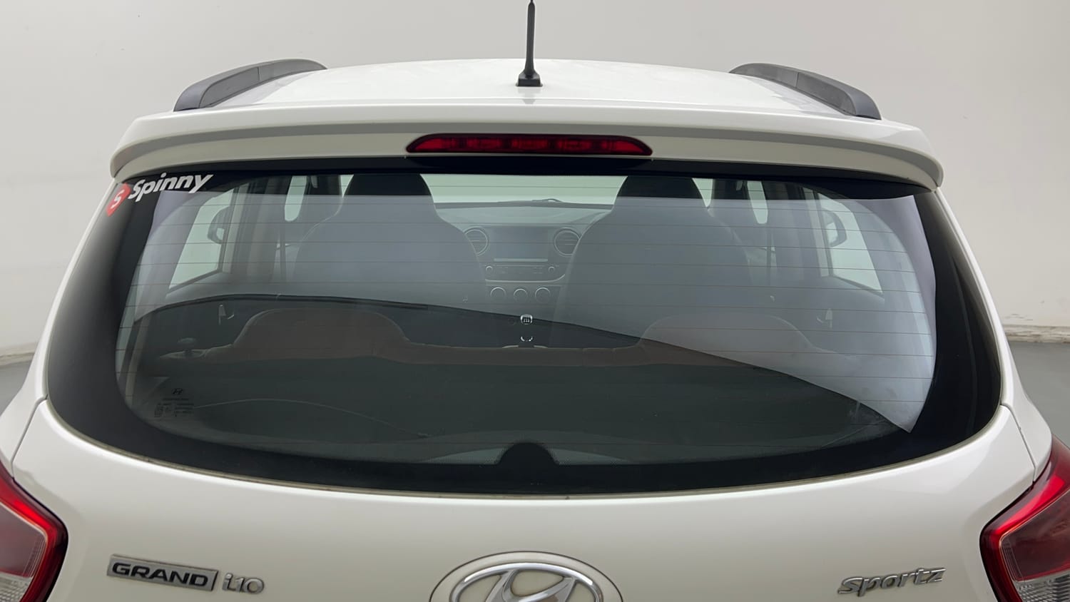 Used 2018 Hyundai Grand i10 Sportz 1.2 Kappa VTVT Petrol Manual exterior BACK WINDSHIELD VIEW