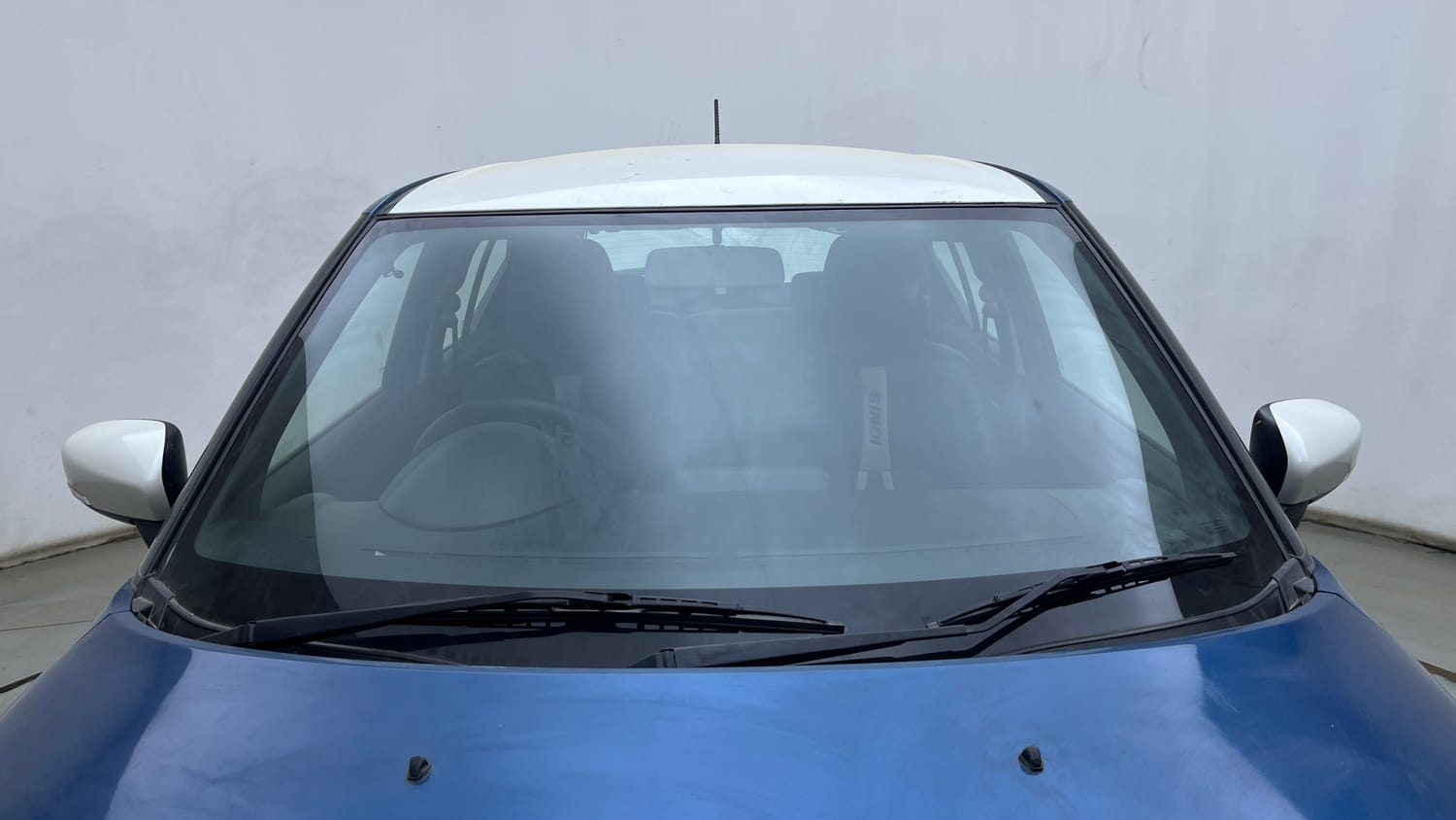 Used 2018 Maruti Suzuki Ignis Zeta 1.2 AMT Petrol Automatic exterior FRONT WINDSHIELD VIEW