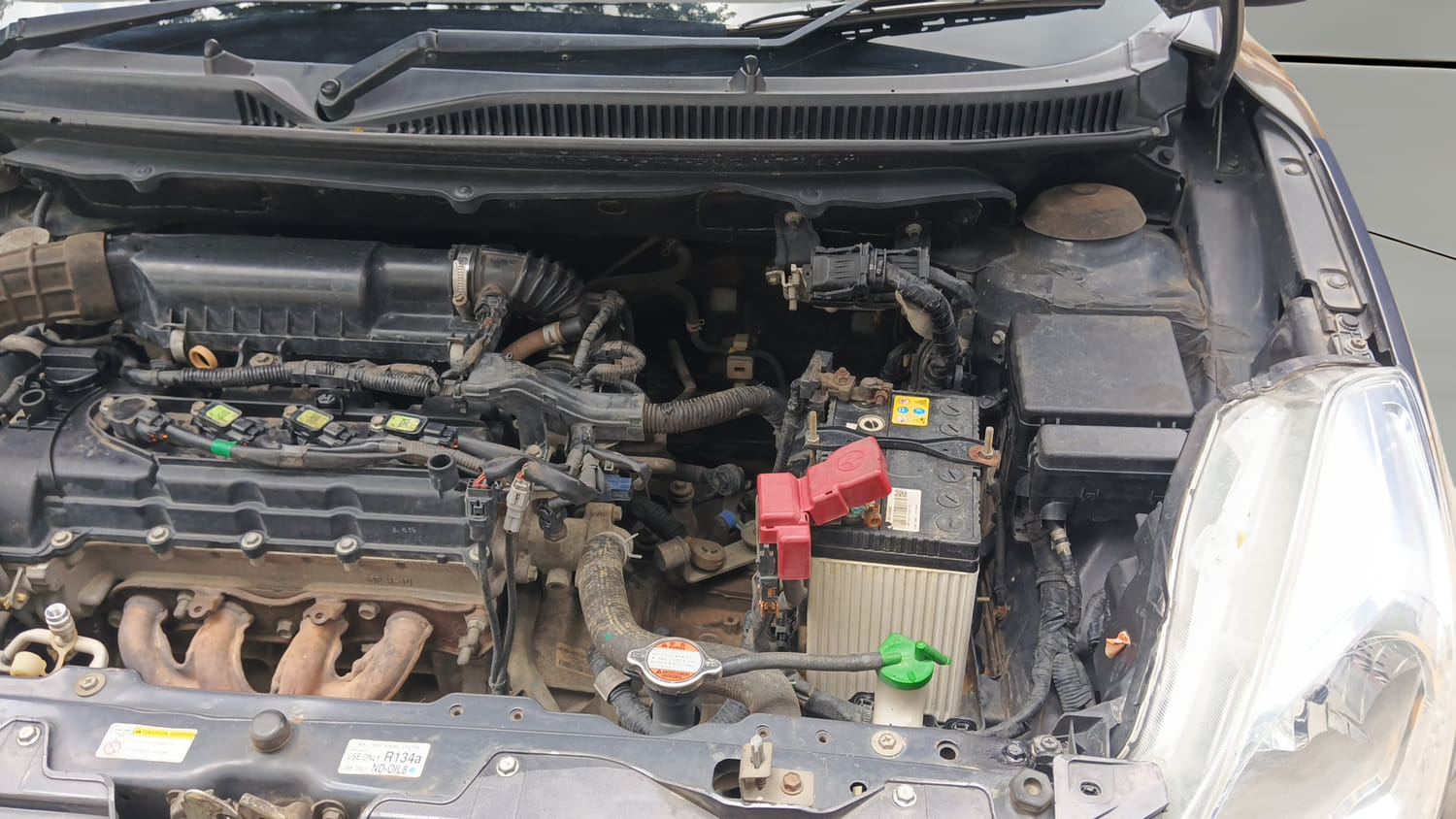 Used 2018 Maruti Suzuki Baleno Zeta 1.2 Petrol Manual engine ENGINE LEFT SIDE VIEW