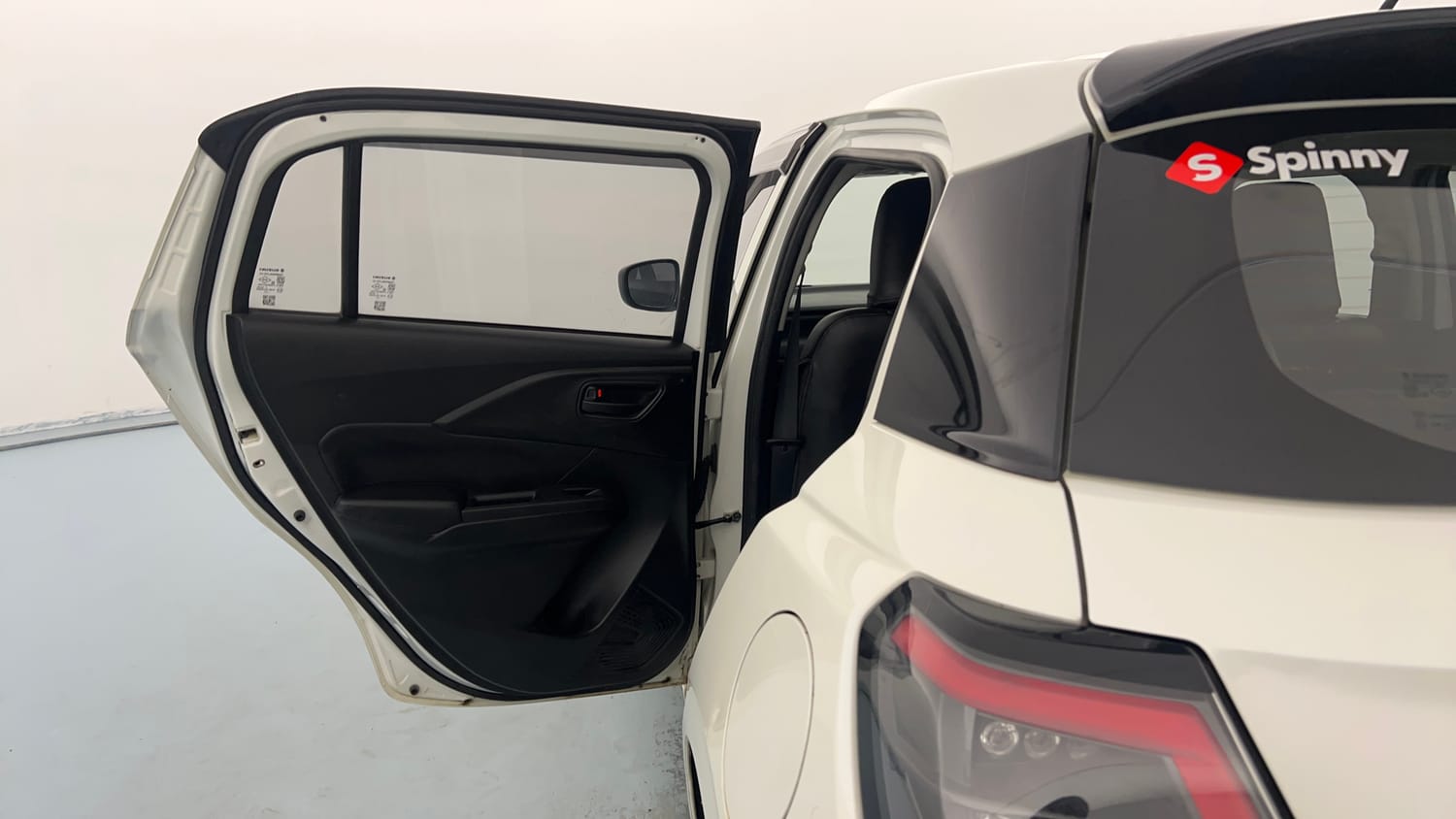 Used 2025 Maruti Suzuki Swift LXi Petrol Manual interior LEFT REAR DOOR OPEN VIEW