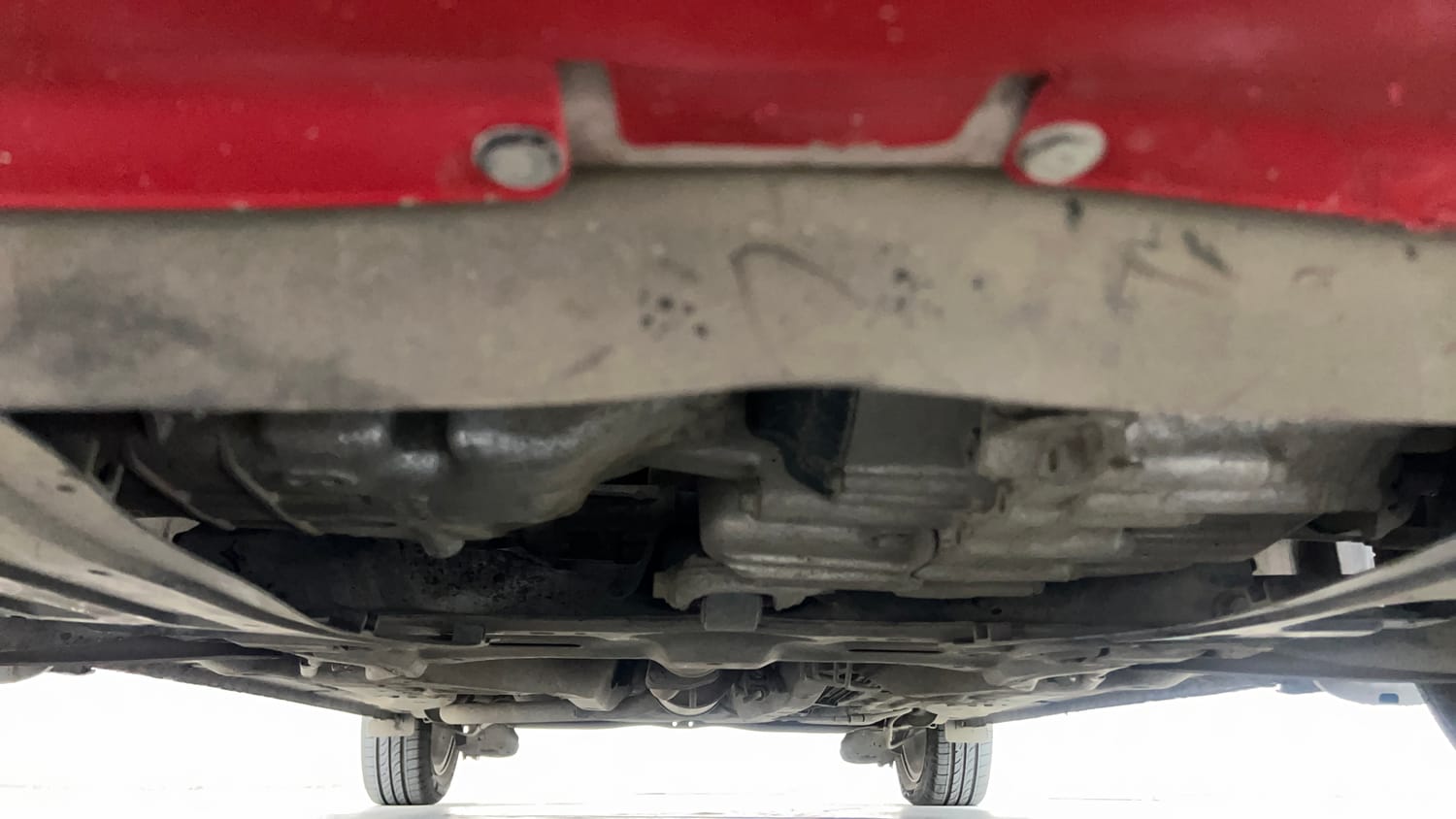 Used 2015 Honda Brio VX AT Petrol Automatic extra FRONT LEFT UNDERBODY VIEW