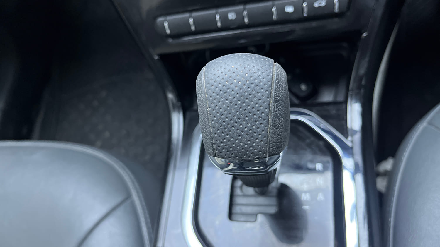Used 2023 Tata Nexon XZA Plus Petrol Automatic interior GEAR  KNOB VIEW