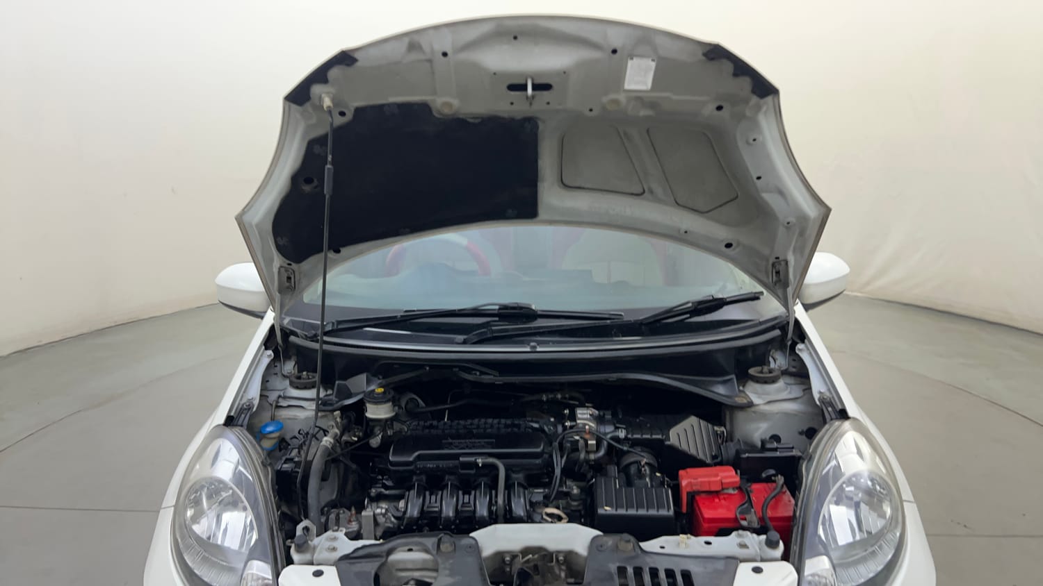 Used 2013 Honda Amaze 1.2 S AT i-VTEC Petrol Automatic engine ENGINE & BONNET OPEN FRONT VIEW