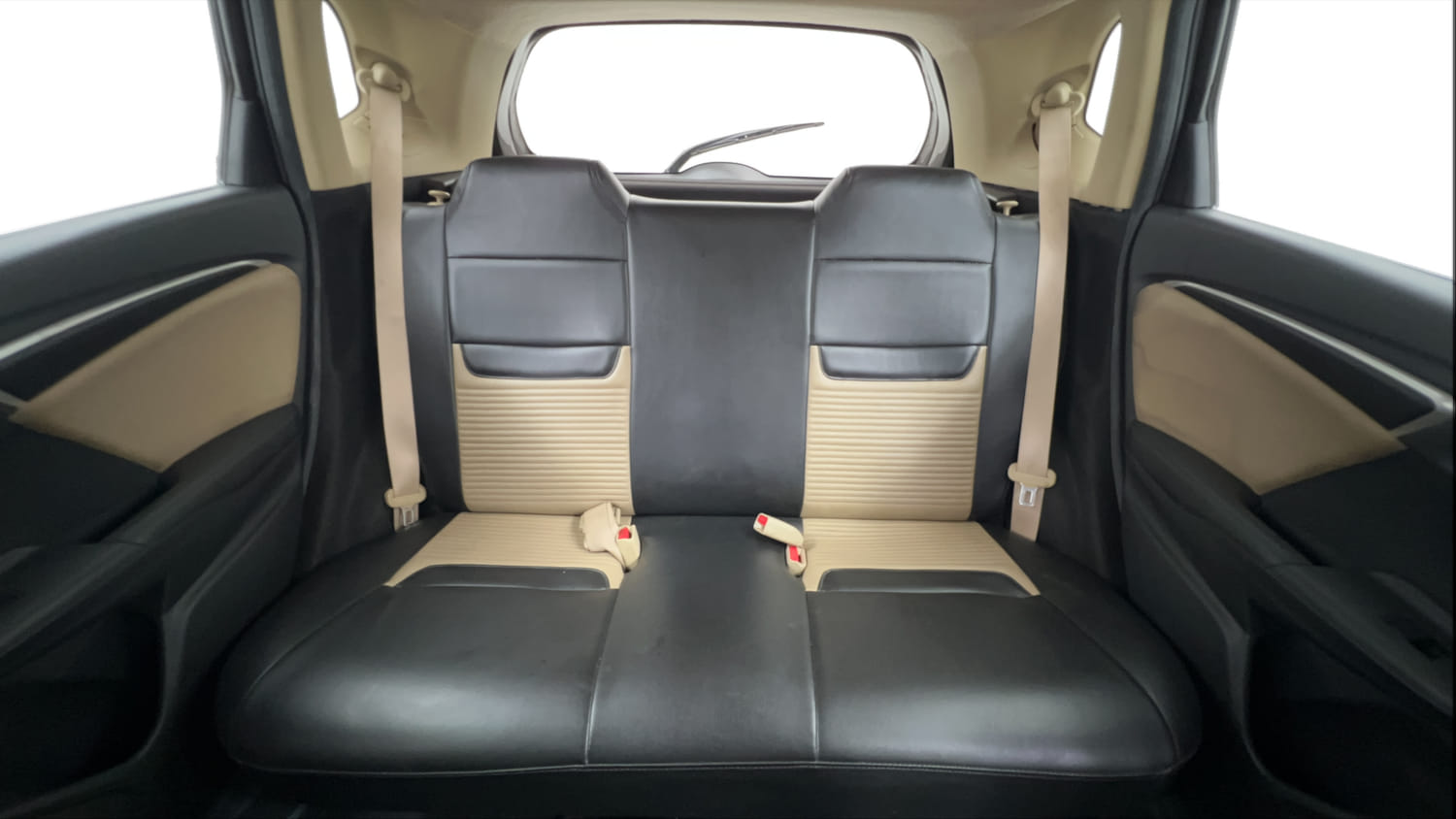 Used 2017 Honda Jazz V Petrol Petrol Manual interior REAR SEAT CONDITION VIEW