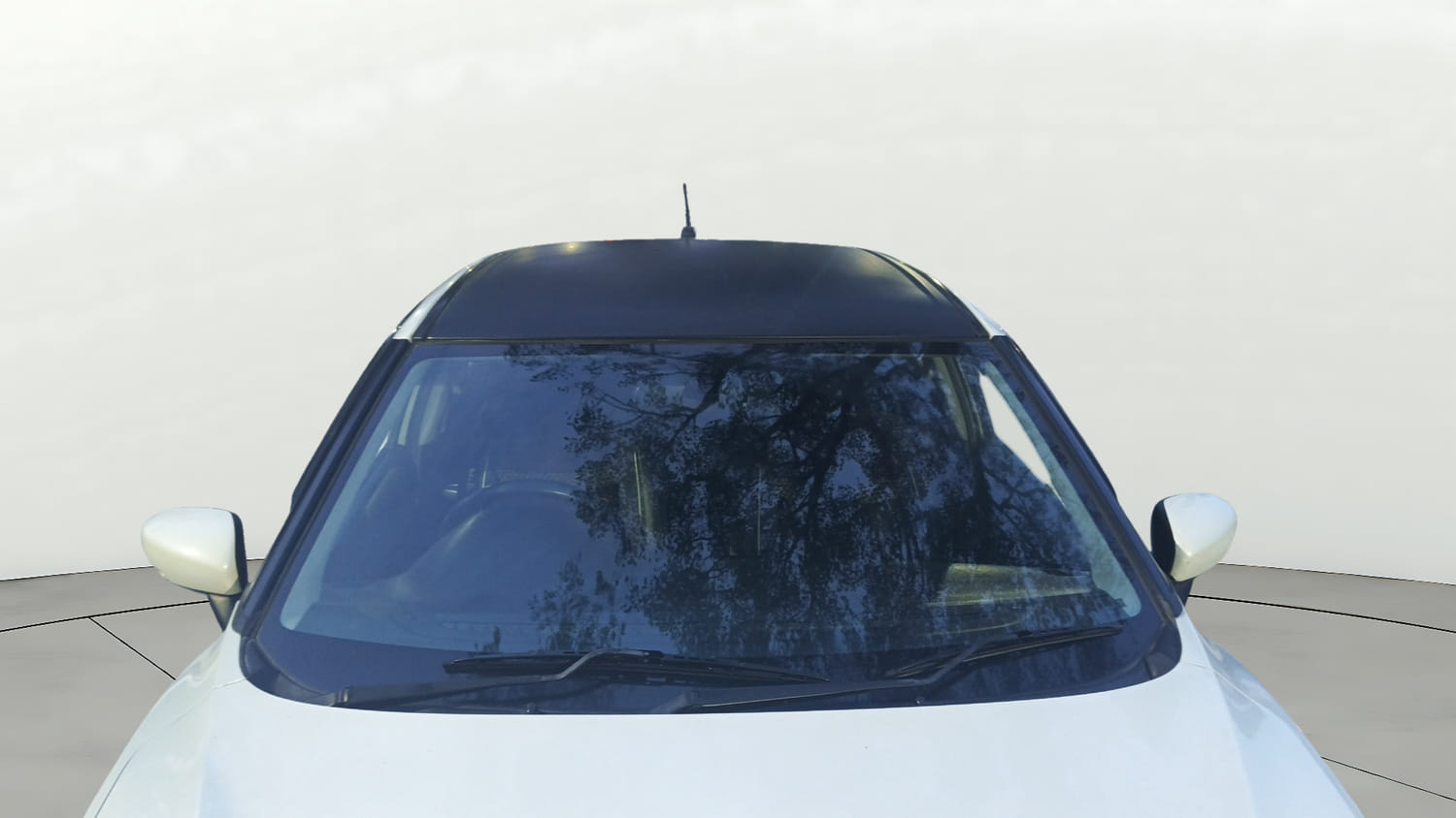Used 2018 Maruti Suzuki Baleno Zeta 1.2 Petrol Manual exterior FRONT WINDSHIELD VIEW