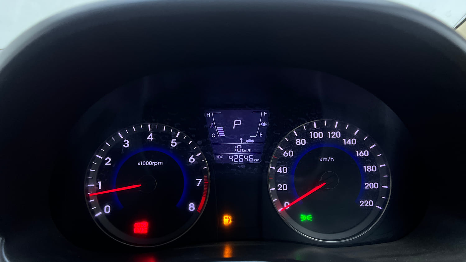 Used 2014 Hyundai Verna Fluidic 1.6 VTVT SX AT Petrol Automatic interior CLUSTERMETER VIEW
