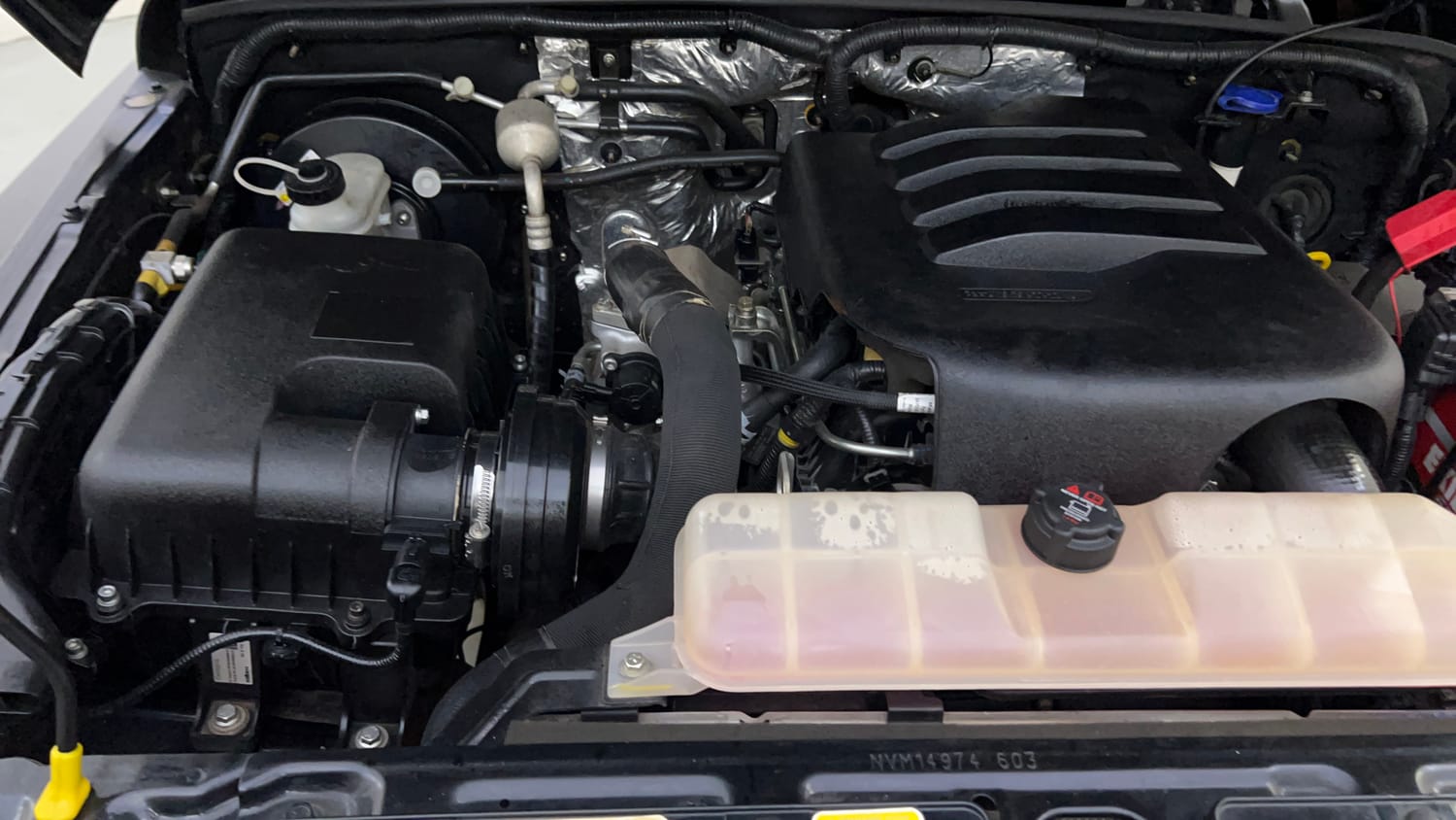 Used 2021 mahindra Thar LX Hard Top Petrol AT 4WD Petrol Automatic engine ENGINE RIGHT SIDE VIEW