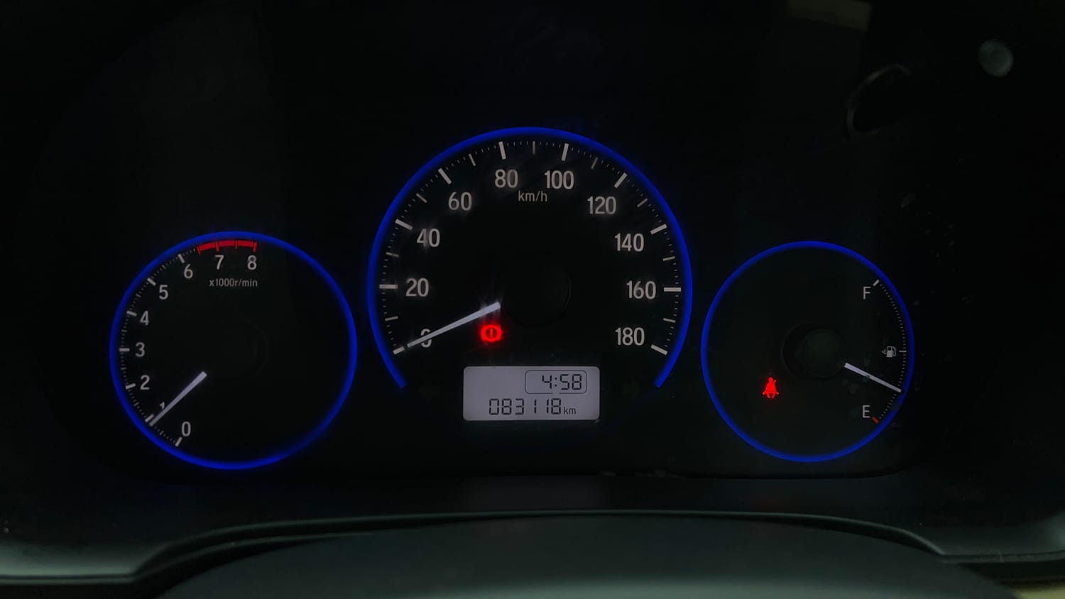 Used 2017 Honda Amaze 1.2 S i-VTEC Petrol Manual interior CLUSTERMETER VIEW