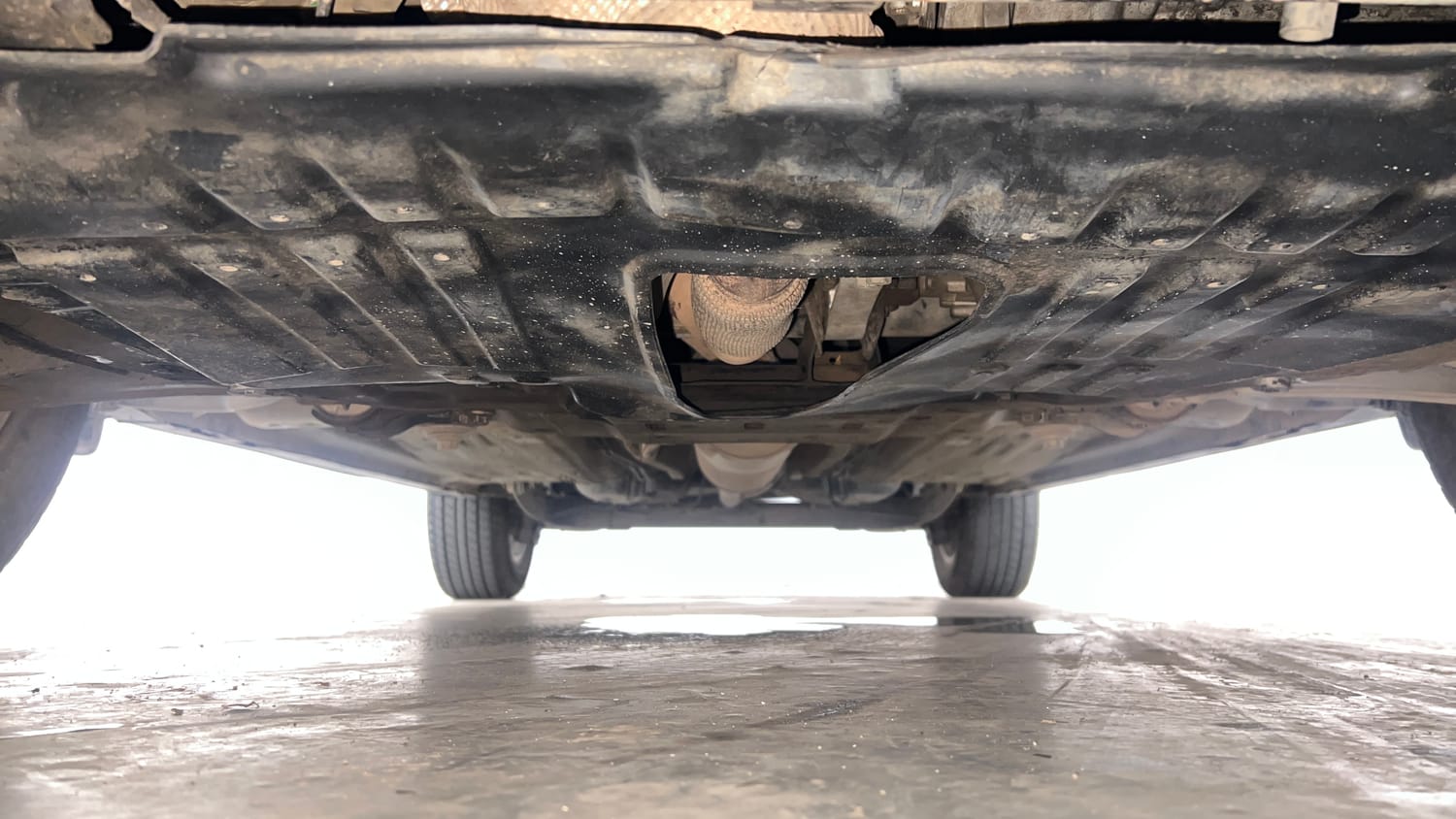 Used 2019 Tata Harrier XT Diesel Manual extra FRONT LEFT UNDERBODY VIEW