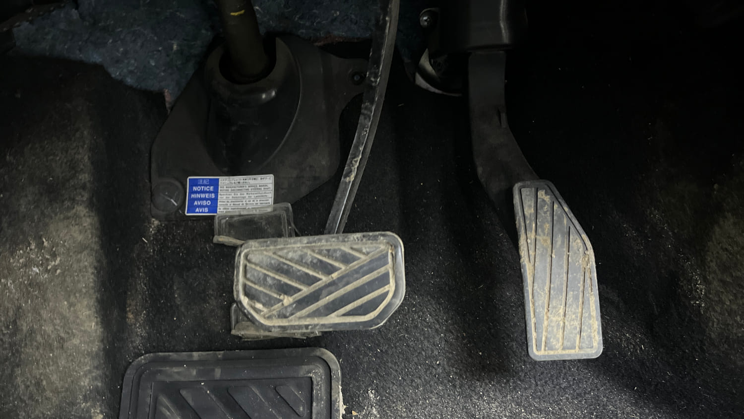 Used 2018 Maruti Suzuki Ignis Zeta 1.2 AMT Petrol Automatic interior PEDALS VIEW