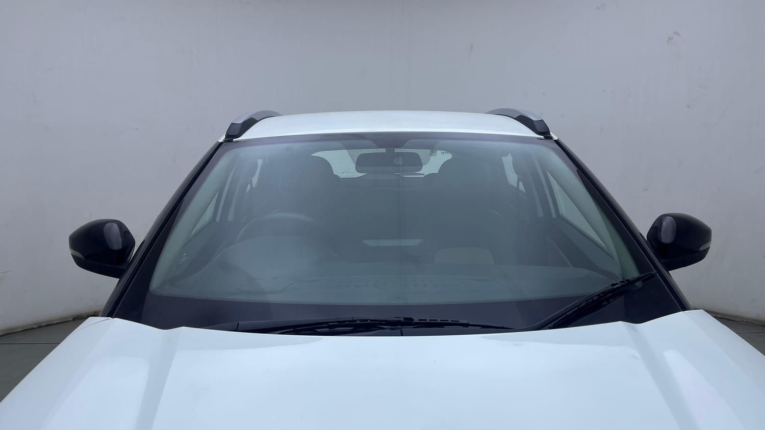 Used 2023 Tata Nexon XZA Plus Petrol Automatic exterior FRONT WINDSHIELD VIEW