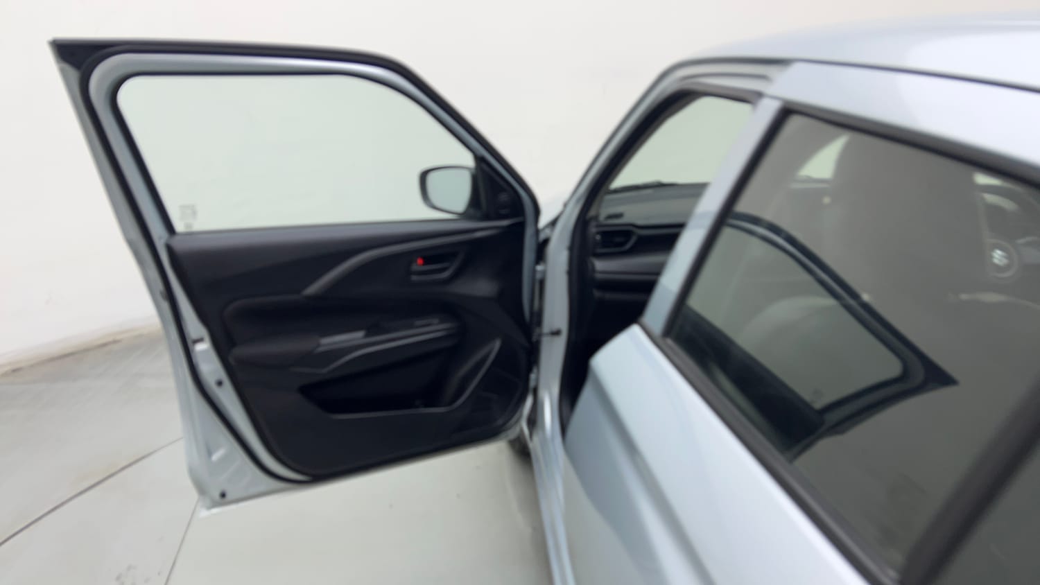 Used 2024 Maruti Suzuki Swift LXi Petrol Manual interior LEFT FRONT DOOR OPEN VIEW