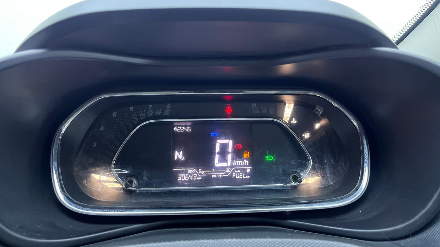 Used 2023 Tata Nexon XZA Plus Petrol Automatic interior CLUSTERMETER VIEW