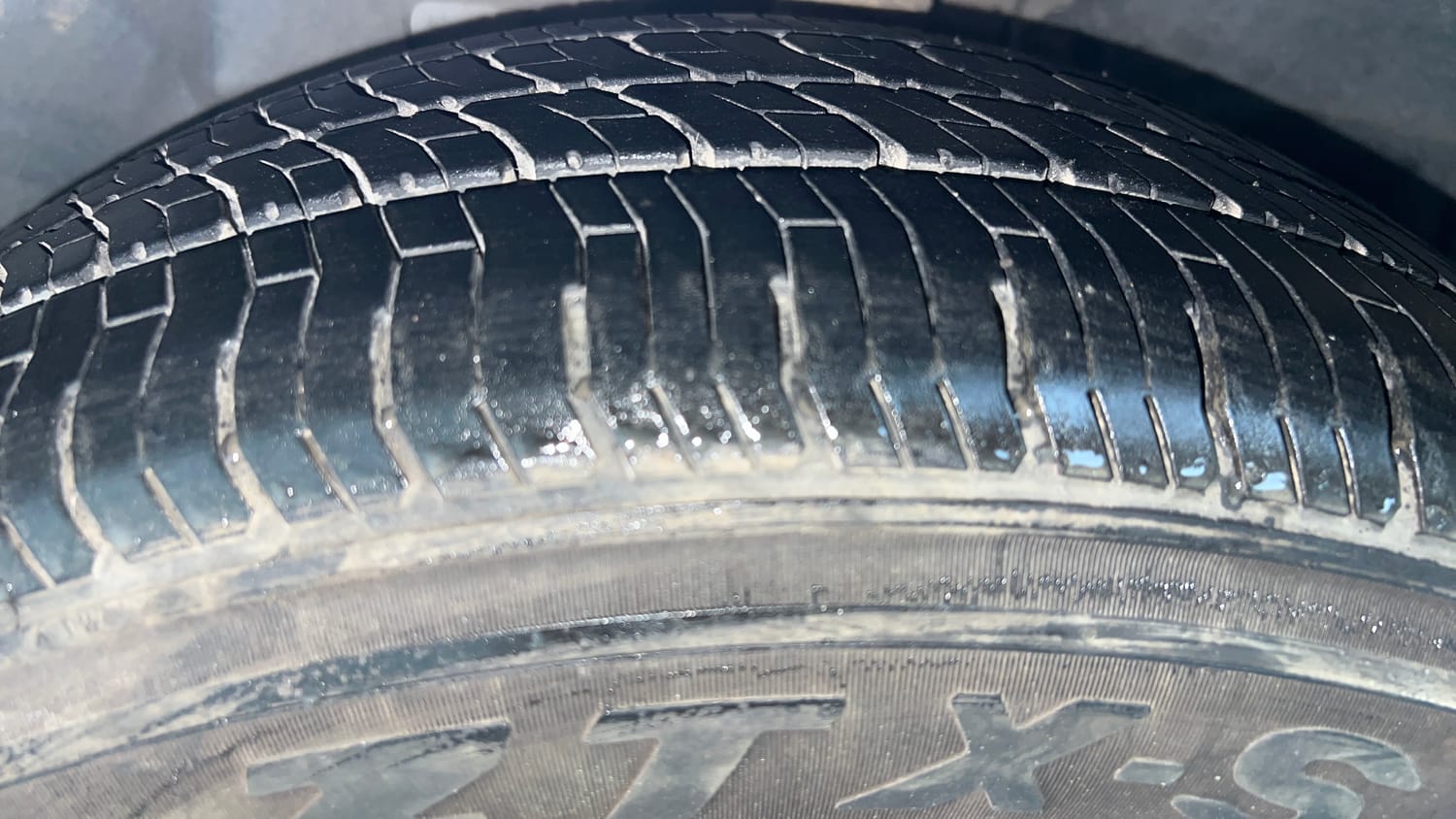 Used 2021 Ford EcoSport Thunder Edition Petrol Petrol Manual tyres LEFT FRONT TYRE TREAD VIEW