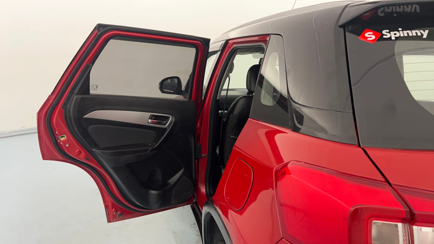 Used 2022 Maruti Suzuki Vitara Brezza [2020-2022] ZXI Plus Dual Tone Petrol Manual interior LEFT REAR DOOR OPEN VIEW