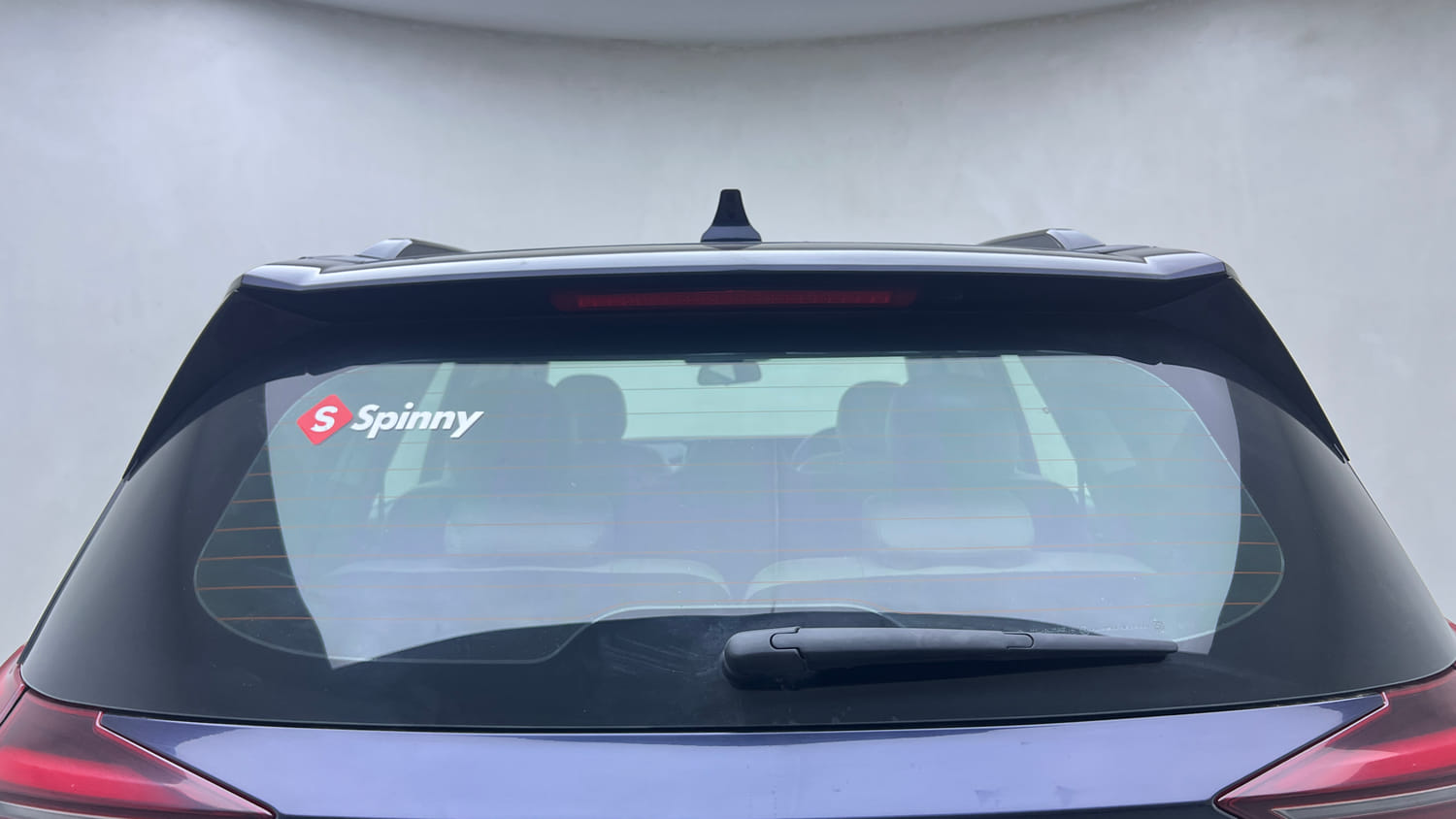 Used 2023 Mahindra XUV700 AX 7 Petrol MT 7 STR Petrol Manual exterior BACK WINDSHIELD VIEW