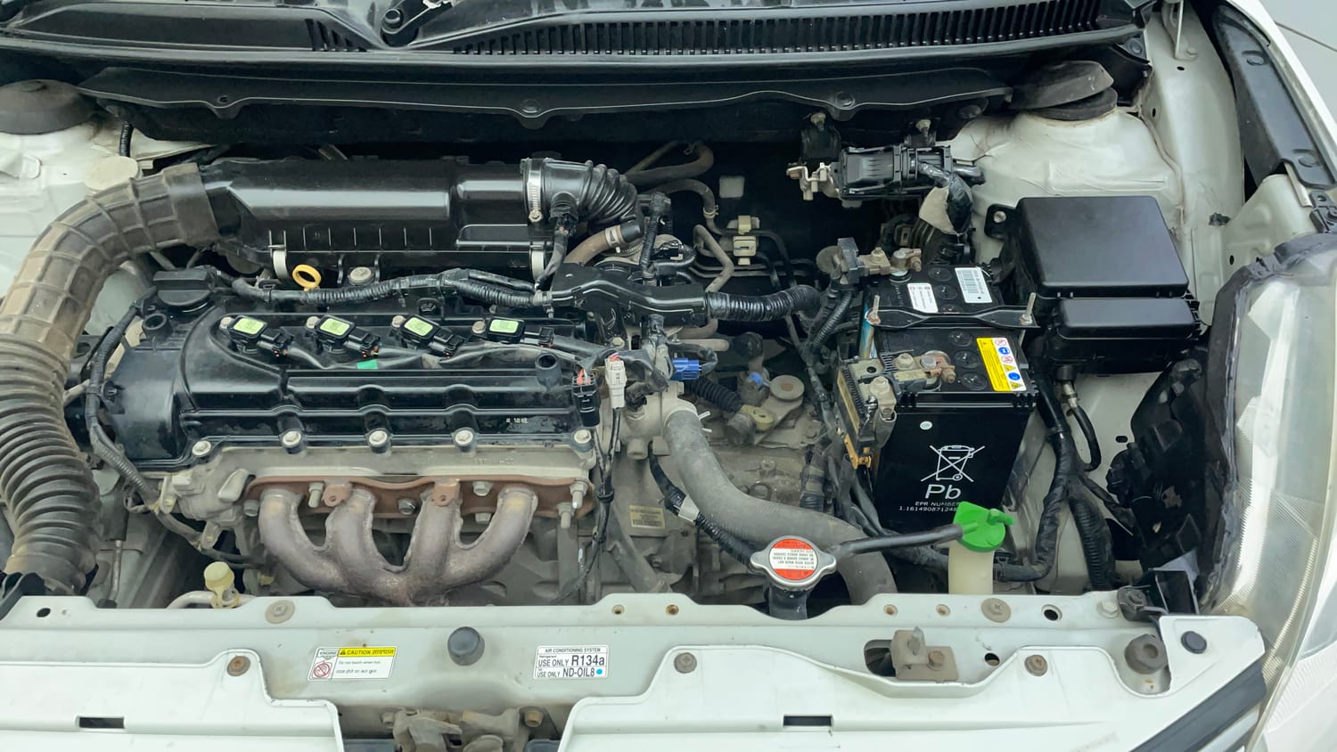 Used 2018 Maruti Suzuki Baleno Zeta 1.2 Petrol Manual engine ENGINE LEFT SIDE VIEW