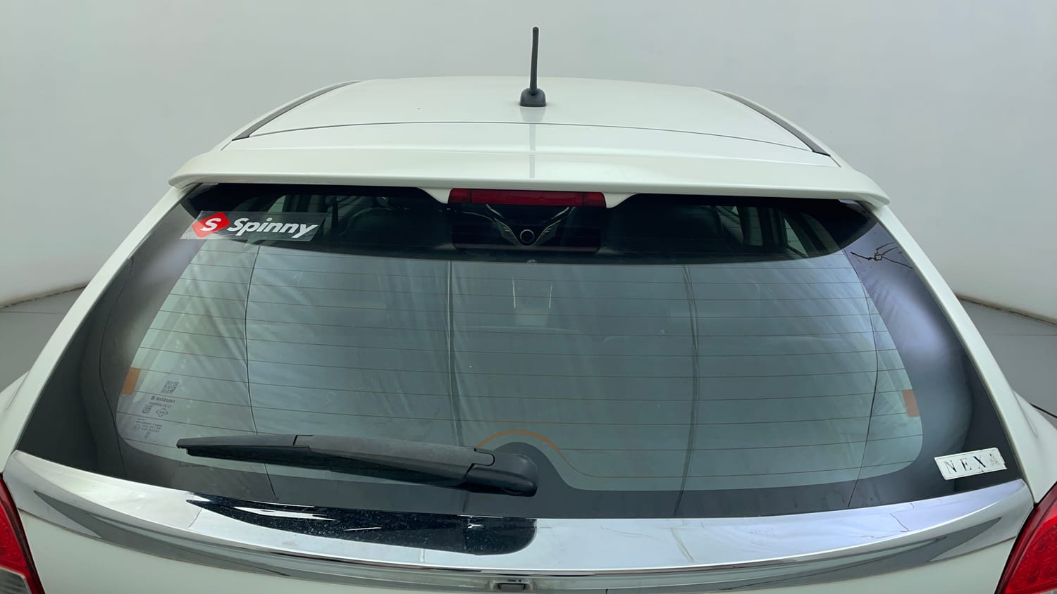 Used 2018 Maruti Suzuki Baleno Zeta 1.2 Petrol Manual exterior BACK WINDSHIELD VIEW