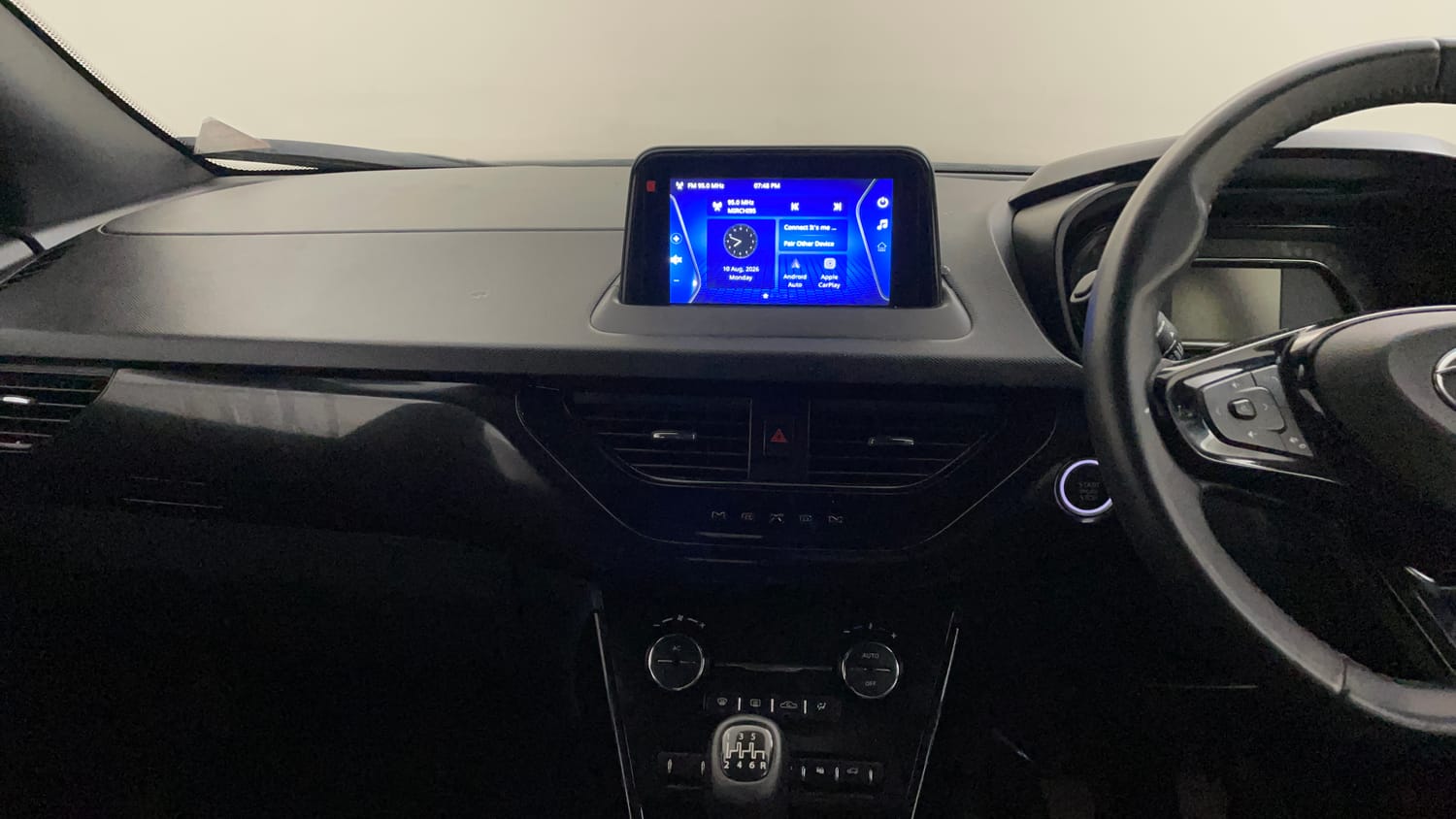 Used 2022 Tata Nexon XZ Plus (O) Dark Edition Petrol Manual interior MUSIC SYSTEM & AC CONTROL VIEW