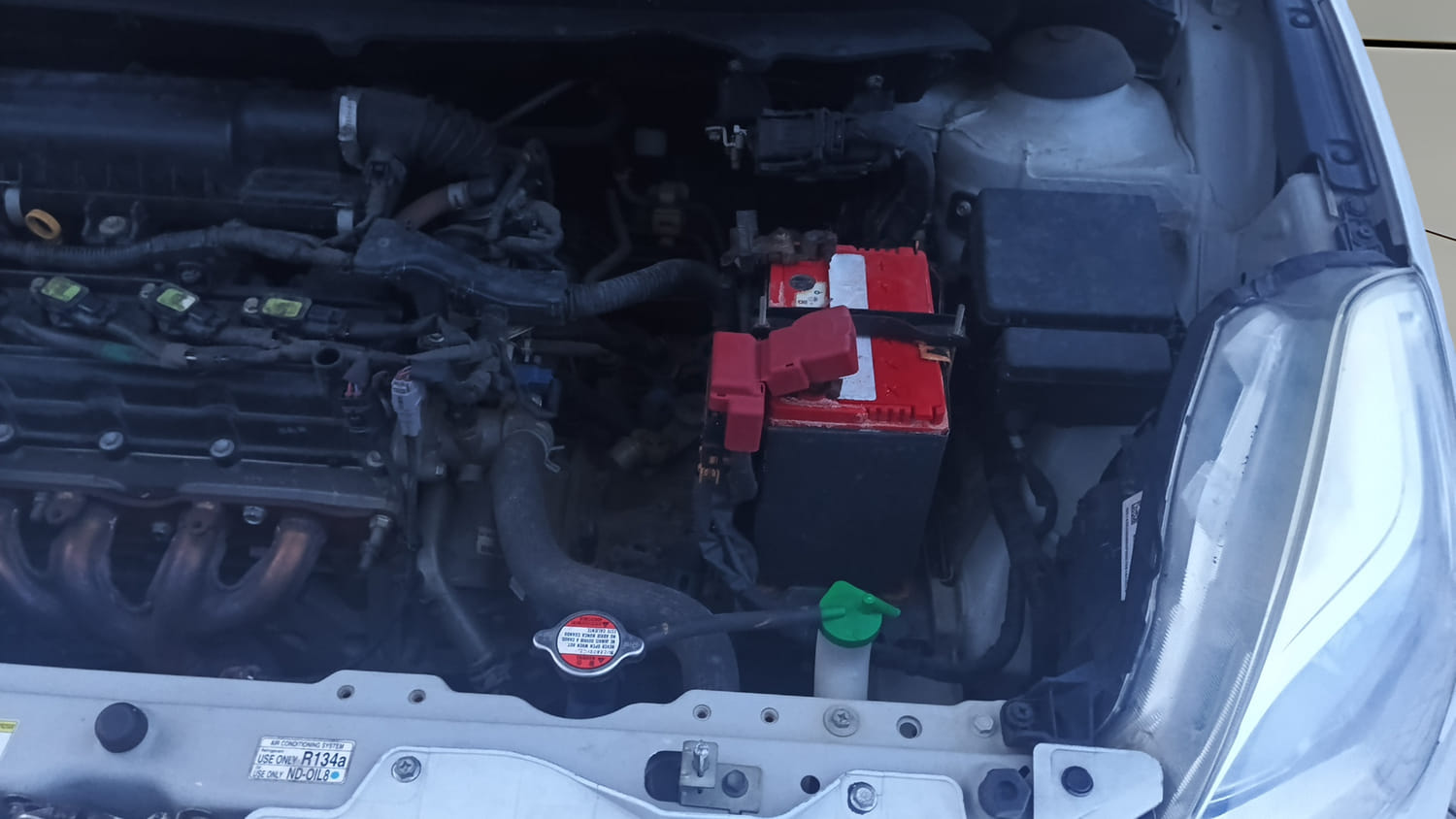 Used 2018 Maruti Suzuki Baleno Zeta 1.2 Petrol Manual engine ENGINE LEFT SIDE VIEW