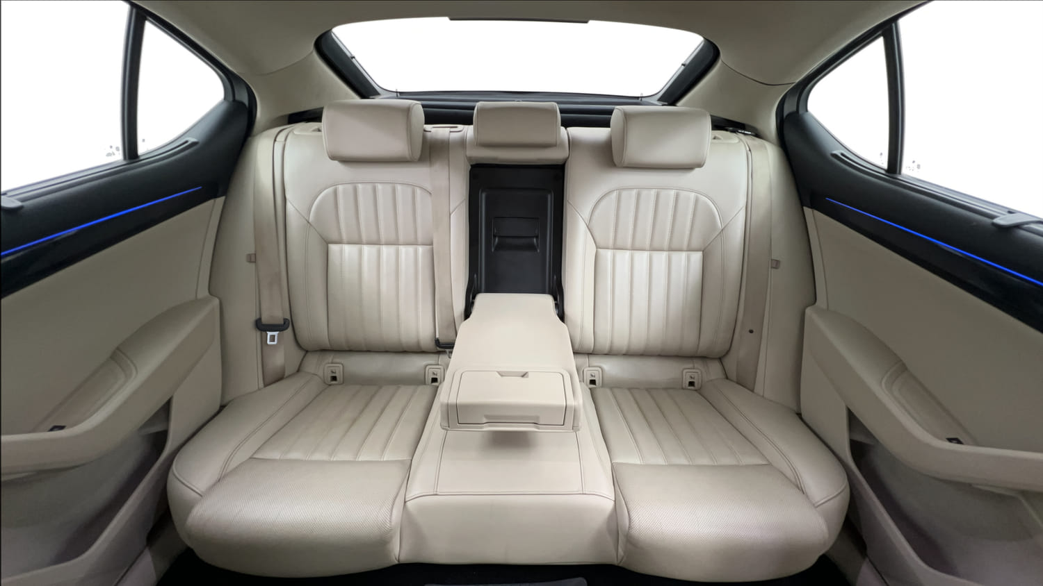 Used 2019 Skoda Superb L&K TDI AT Diesel Automatic interior REAR SEAT CONDITION VIEW