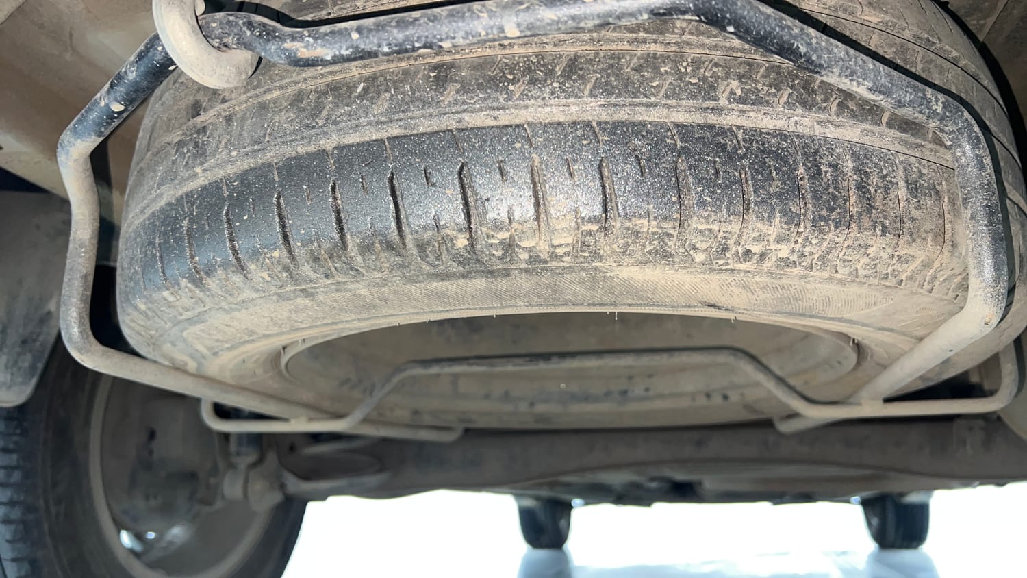 Used 2019 Maruti Suzuki New Ertiga ZXi Plus Petrol Manual tyres SPARE TYRE VIEW