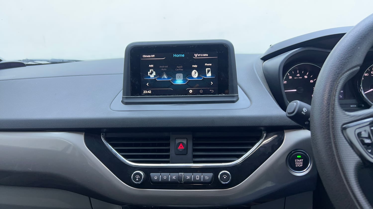Used 2019 Tata Nexon XZA Plus Petrol Petrol Automatic interior MUSIC SYSTEM & AC CONTROL VIEW