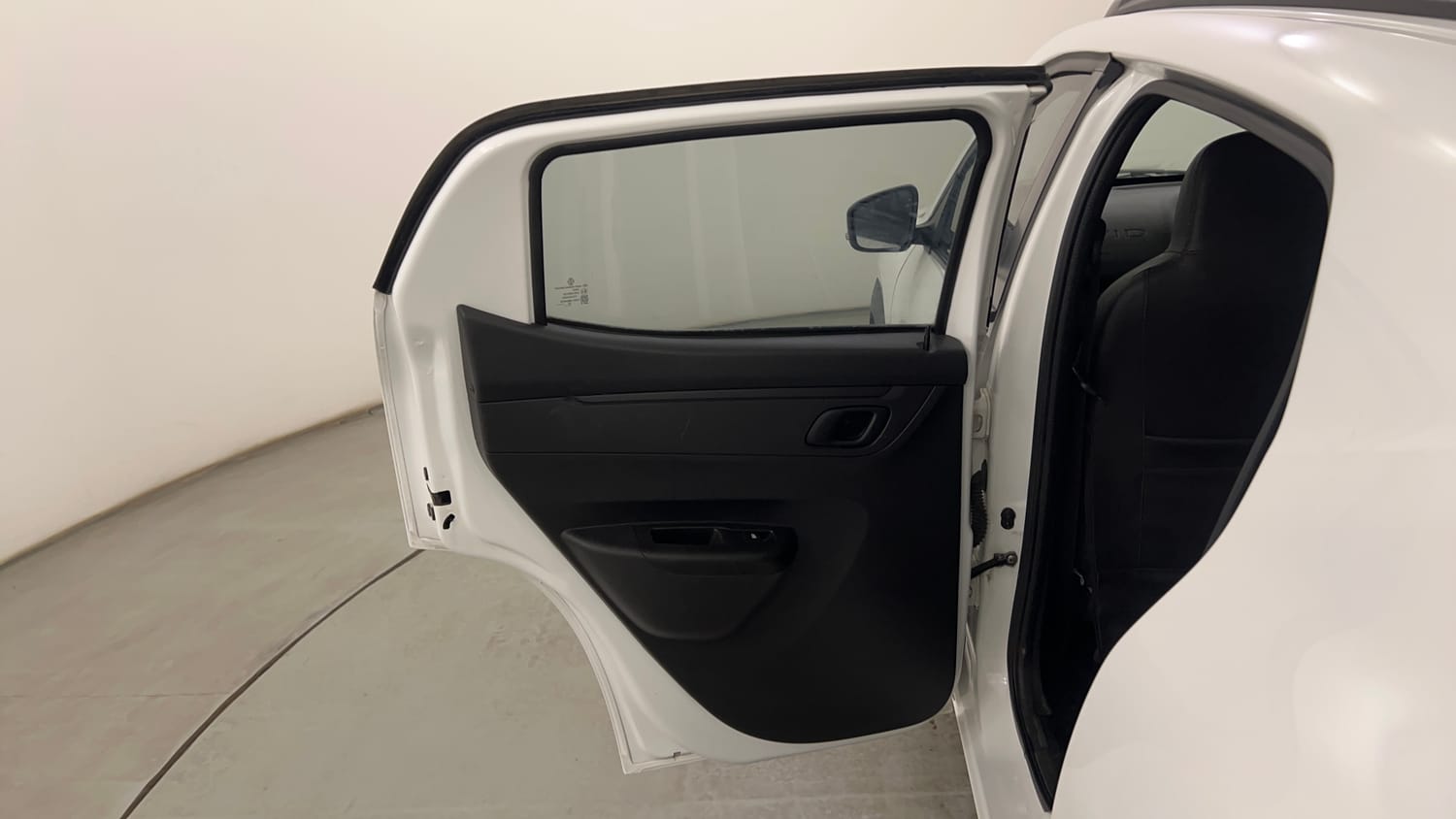 Used 2024 Renault Kwid RXT 1.0 Petrol Manual interior LEFT REAR DOOR OPEN VIEW