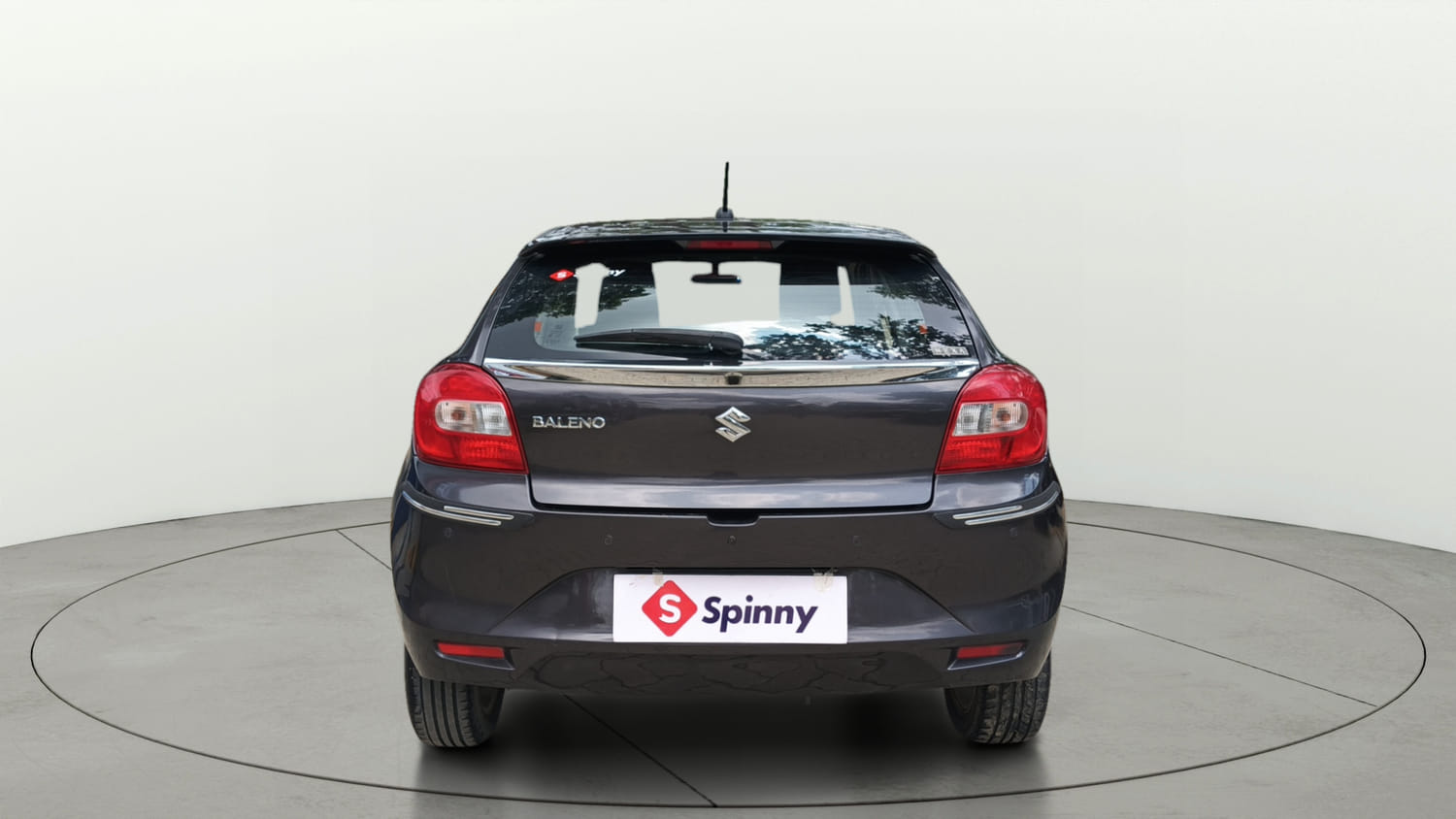 Used 2018 Maruti Suzuki Baleno Zeta 1.2 Petrol Manual exterior BACK VIEW