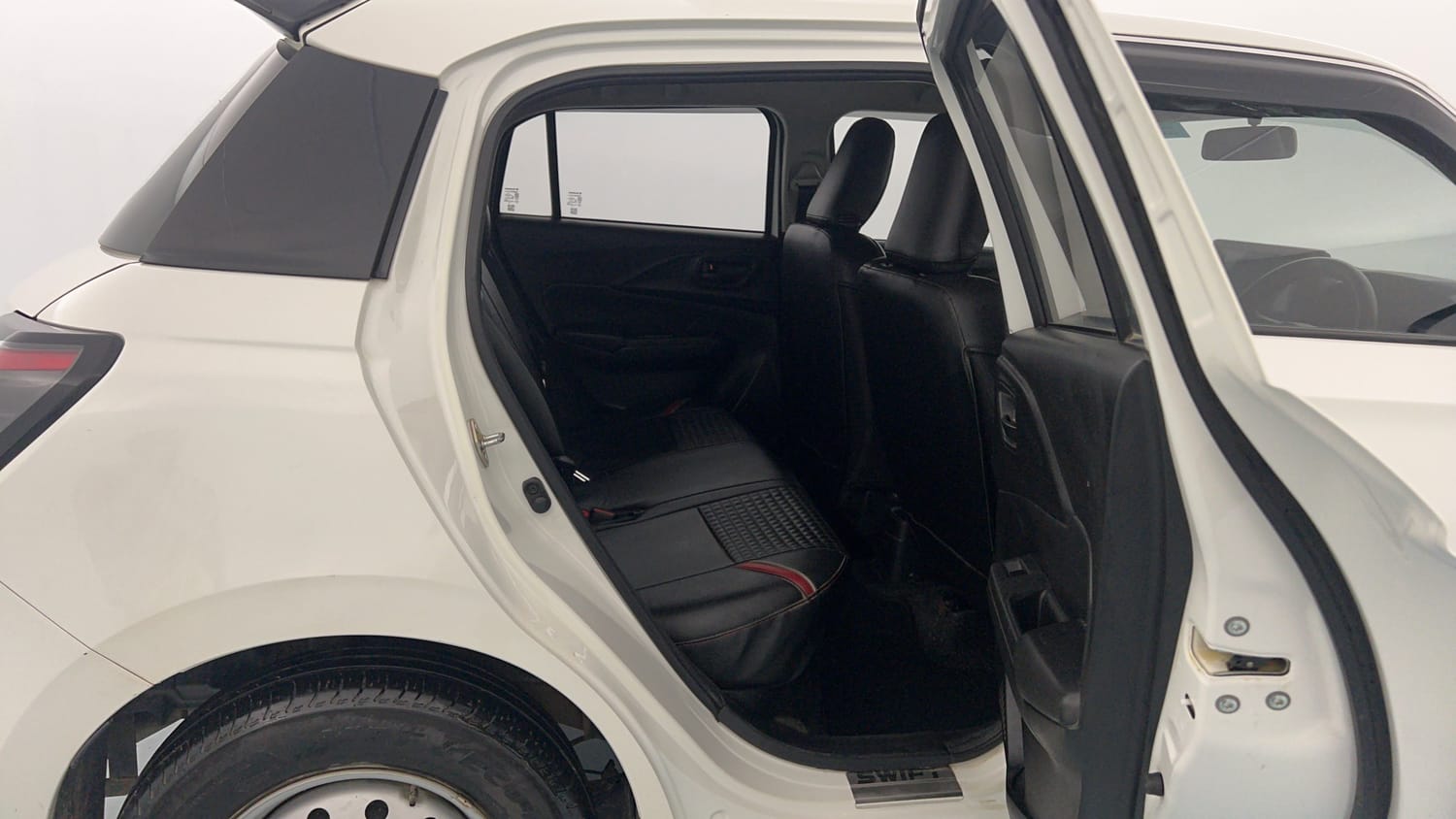 Used 2025 Maruti Suzuki Swift LXi Petrol Manual interior RIGHT SIDE REAR DOOR CABIN VIEW